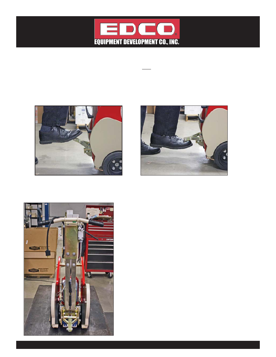 Equipment development co., inc | EDCO TS-14 User Manual | Page 7 / 12