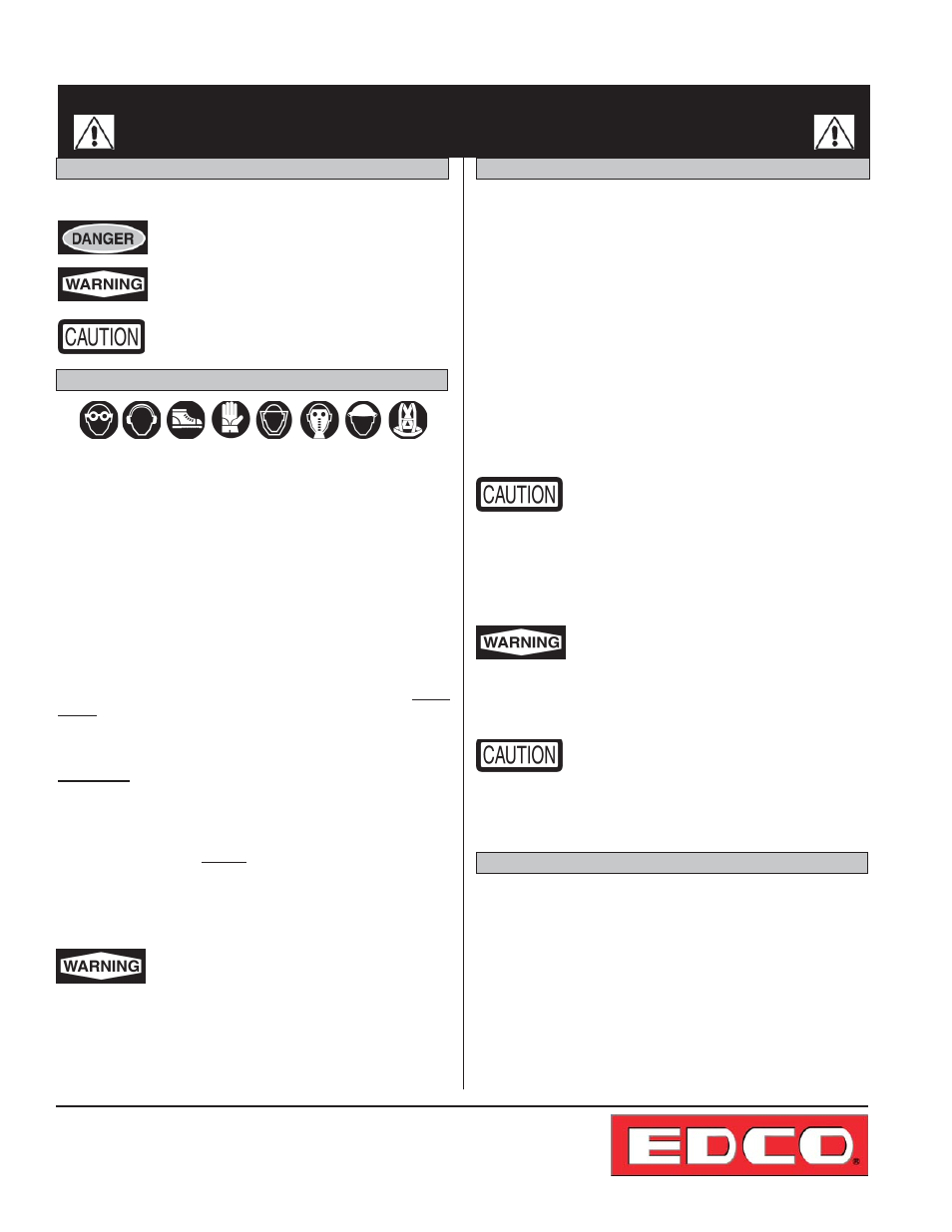 EDCO ALR-BS User Manual | Page 2 / 16