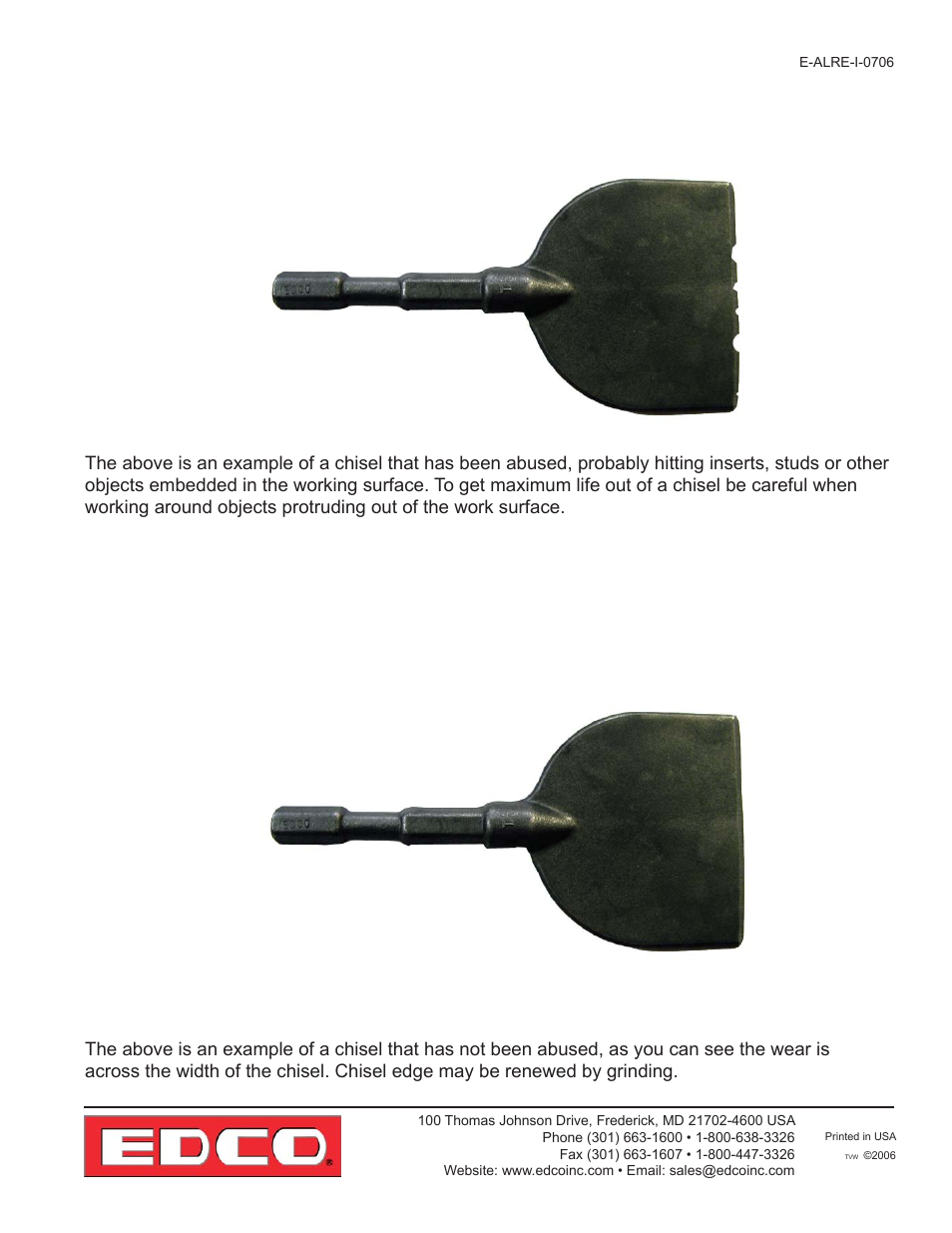 EDCO ALR-BS User Manual | Page 5 / 16