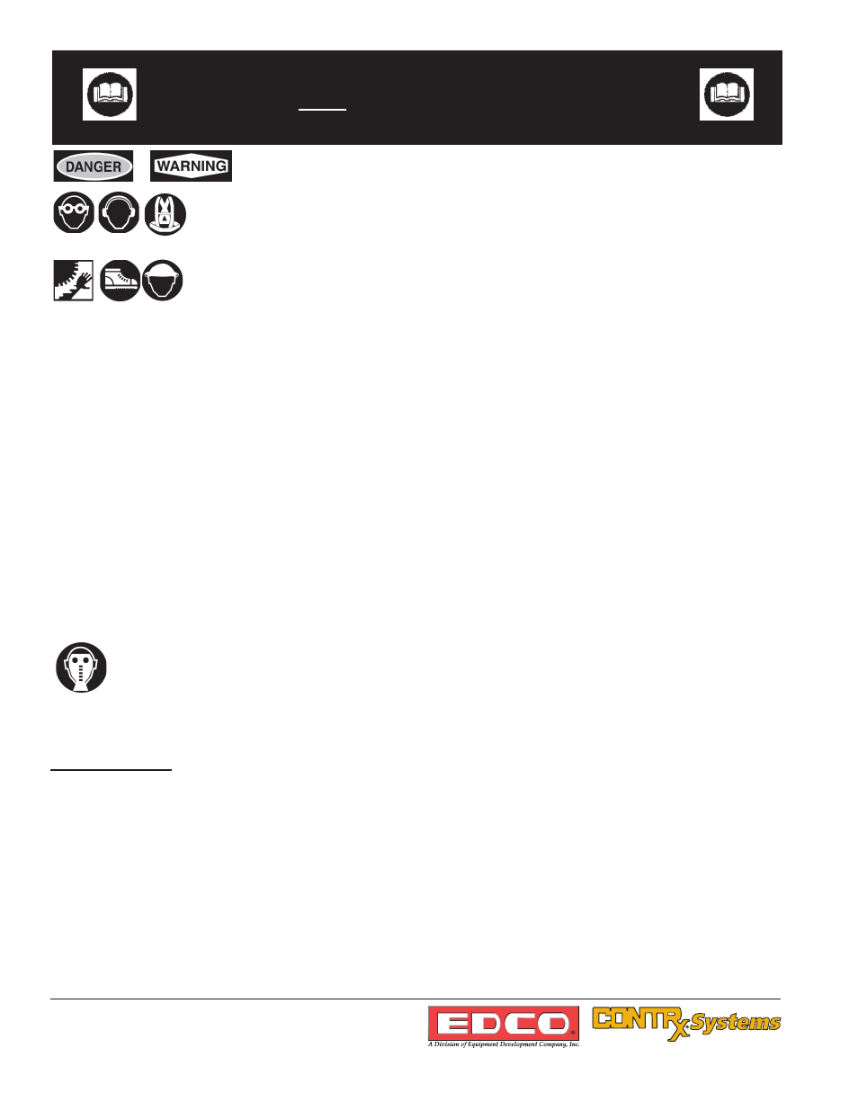 Safety guidelines, Operating instructions | EDCO VORTEX-300 User Manual | Page 4 / 8