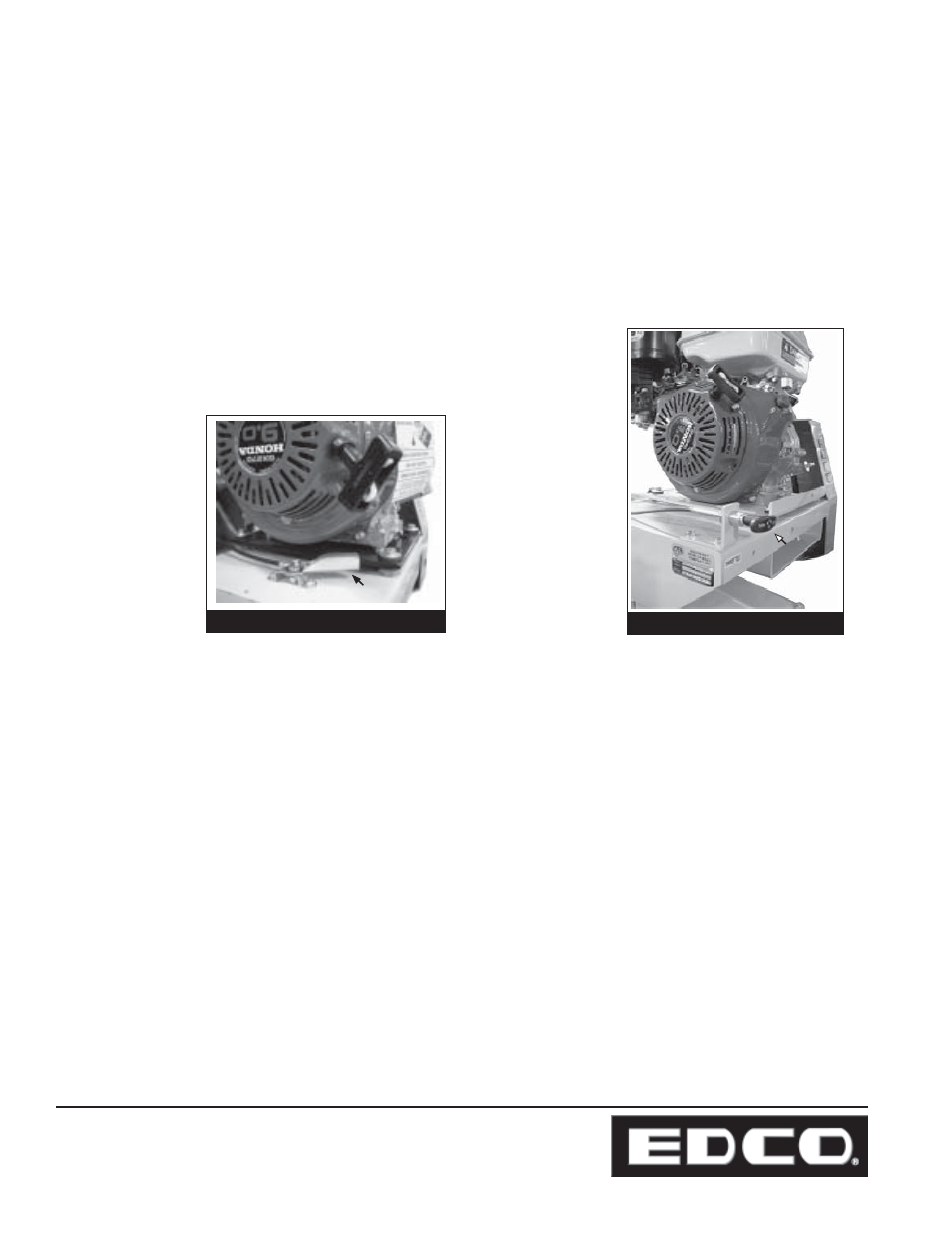 Starting the electric motor, Starting the engine | EDCO MS-20 User Manual | Page 10 / 16