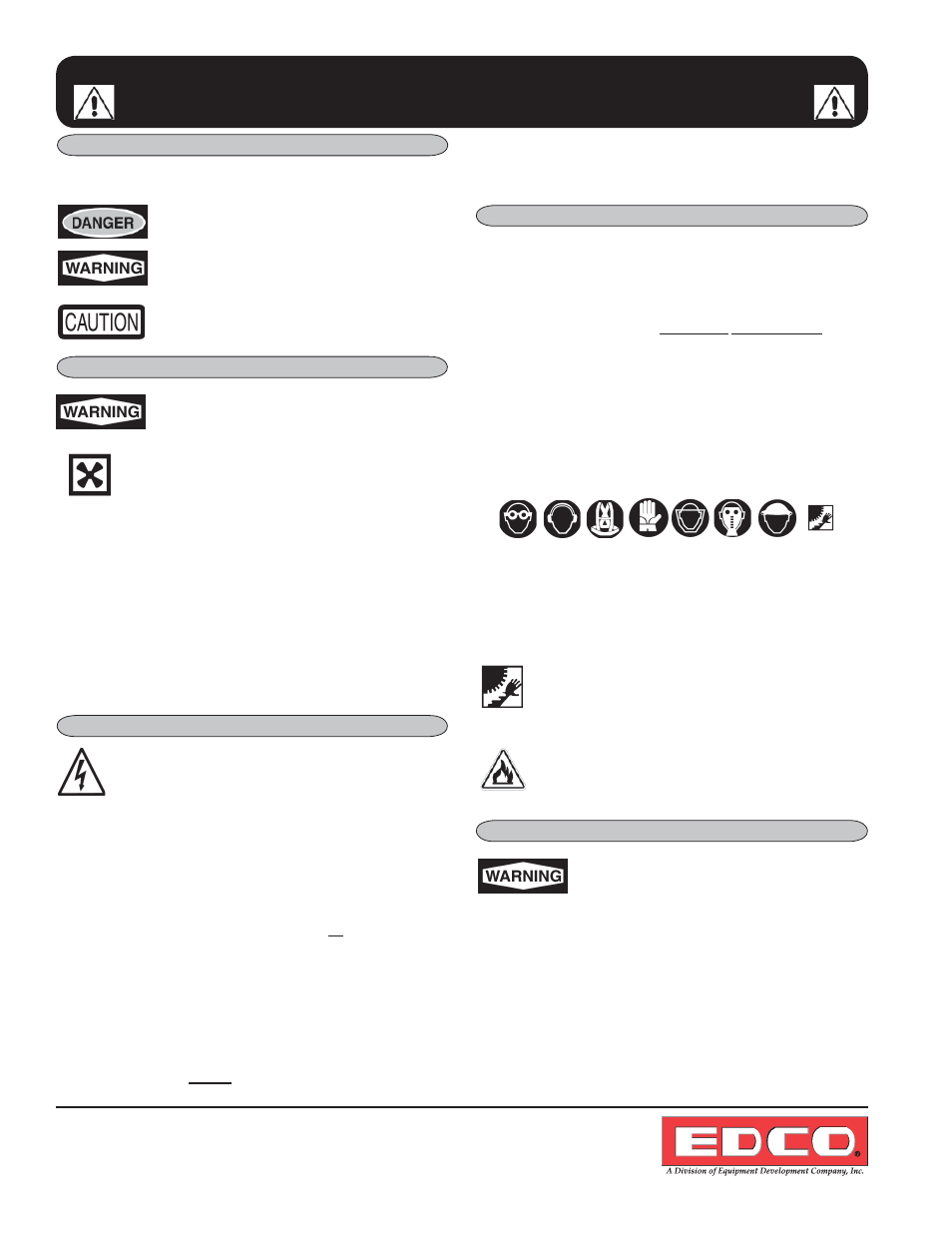 EDCO HSS-14 User Manual | Page 2 / 12