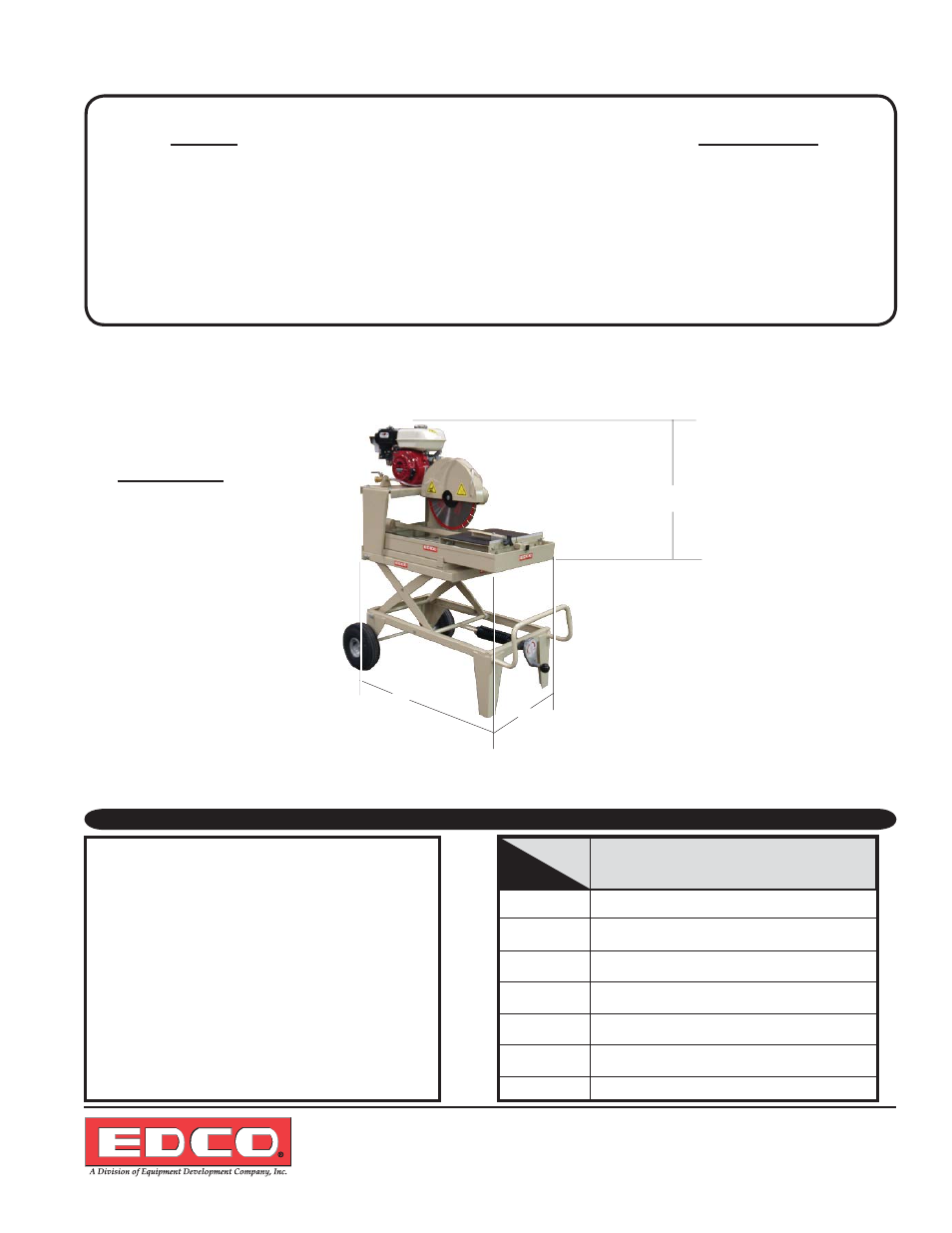 EDCO HSS-14 User Manual | Page 3 / 12