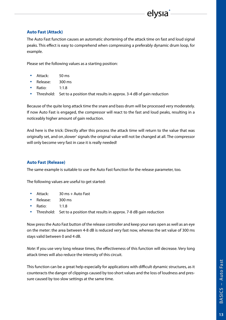 elysia alpha compressor User Manual | Page 13 / 39