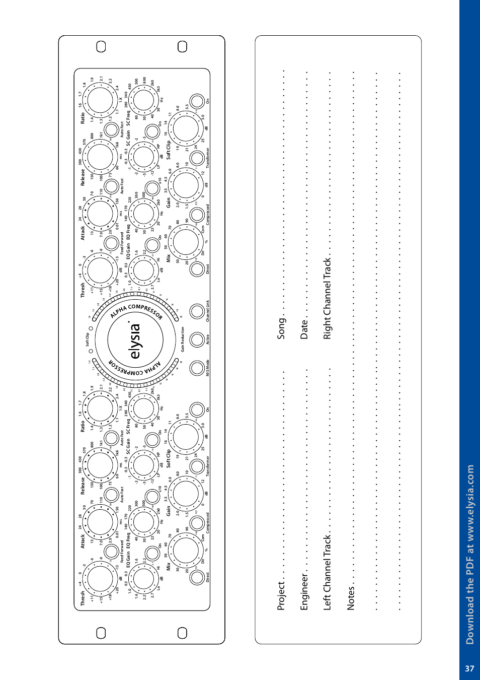 elysia alpha compressor User Manual | Page 37 / 39