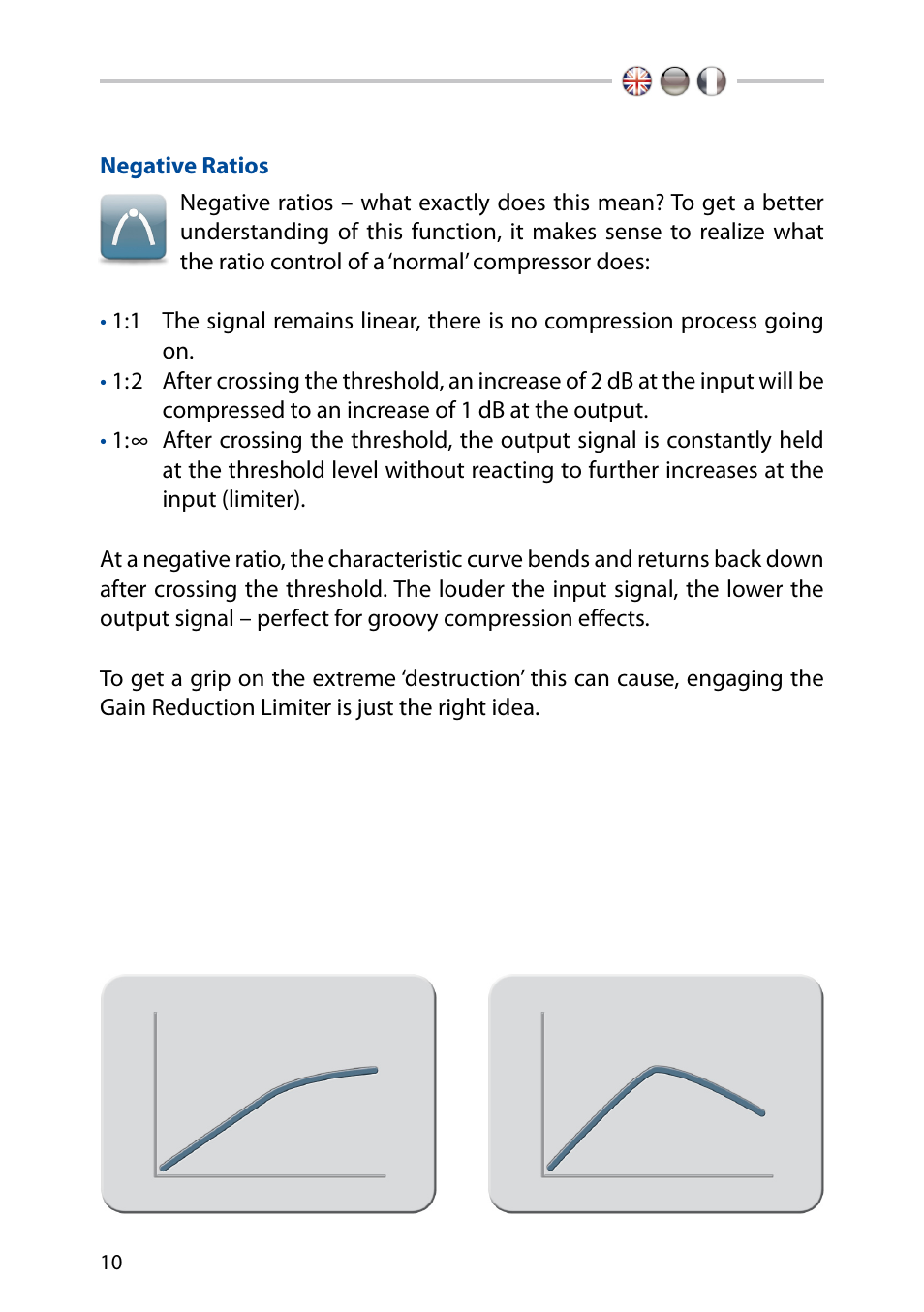 Negative ratios | elysia xpressor User Manual | Page 10 / 16