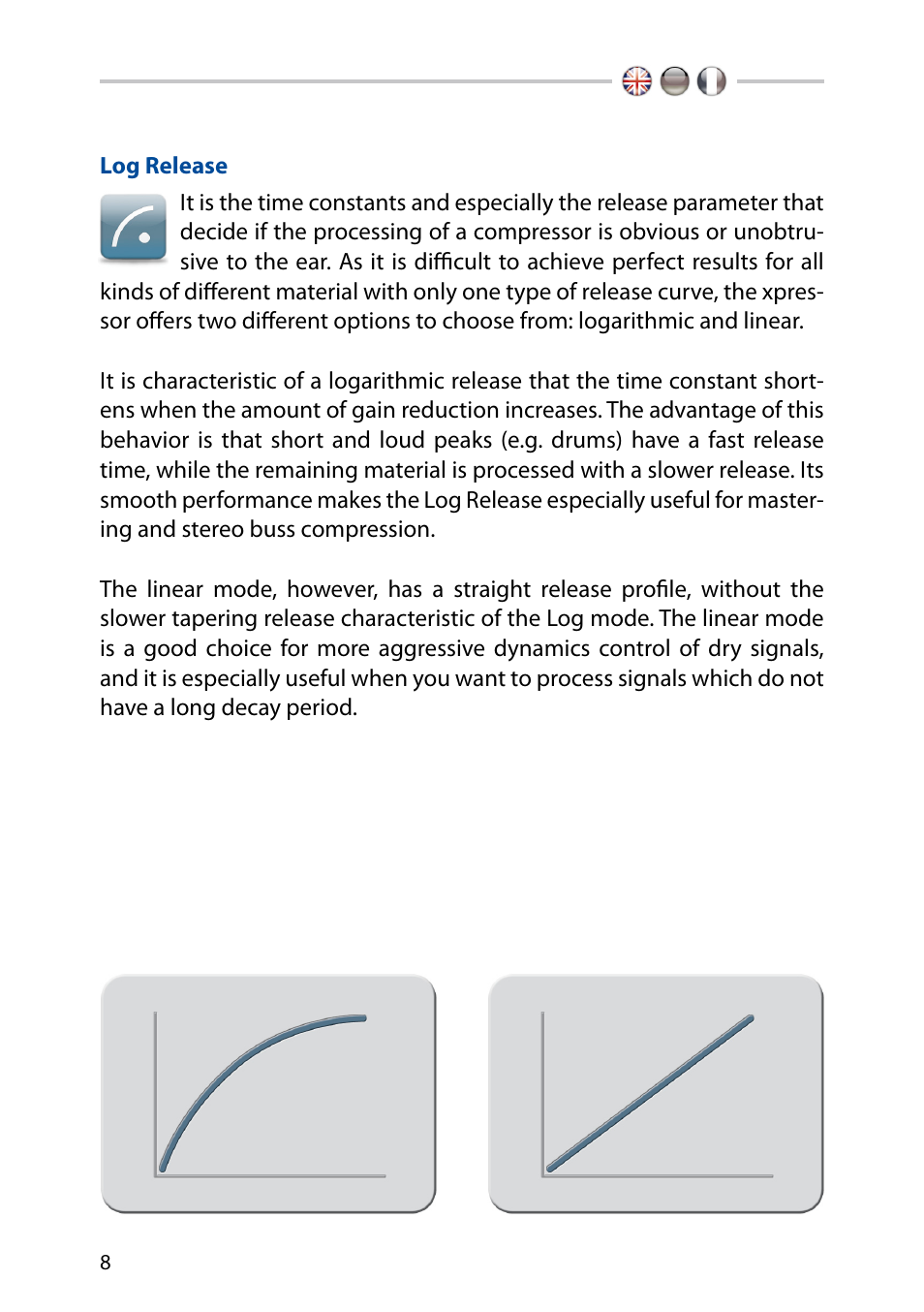 Log release | elysia xpressor User Manual | Page 8 / 16