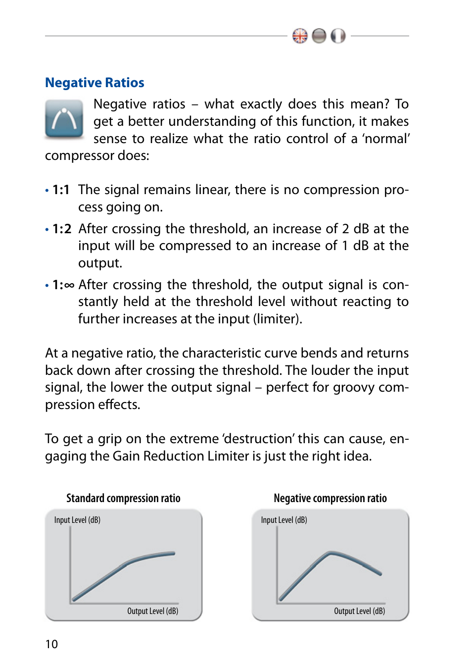 Negative ratios | elysia xpressor 500 User Manual | Page 10 / 16