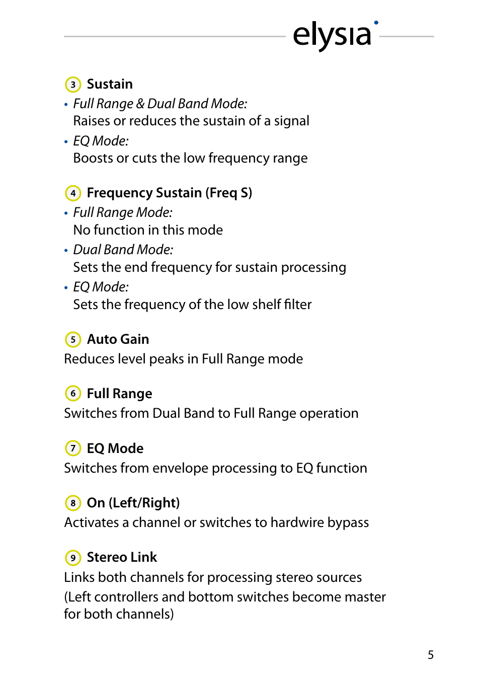 elysia nvelope 500 User Manual | Page 5 / 16