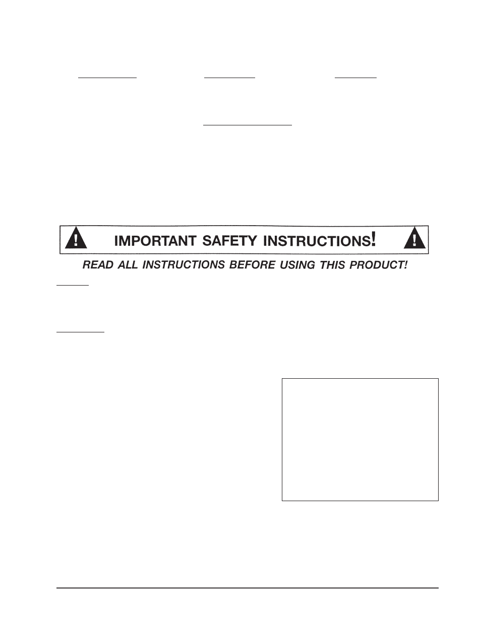 Chicago Electric 41903 User Manual | Page 2 / 9