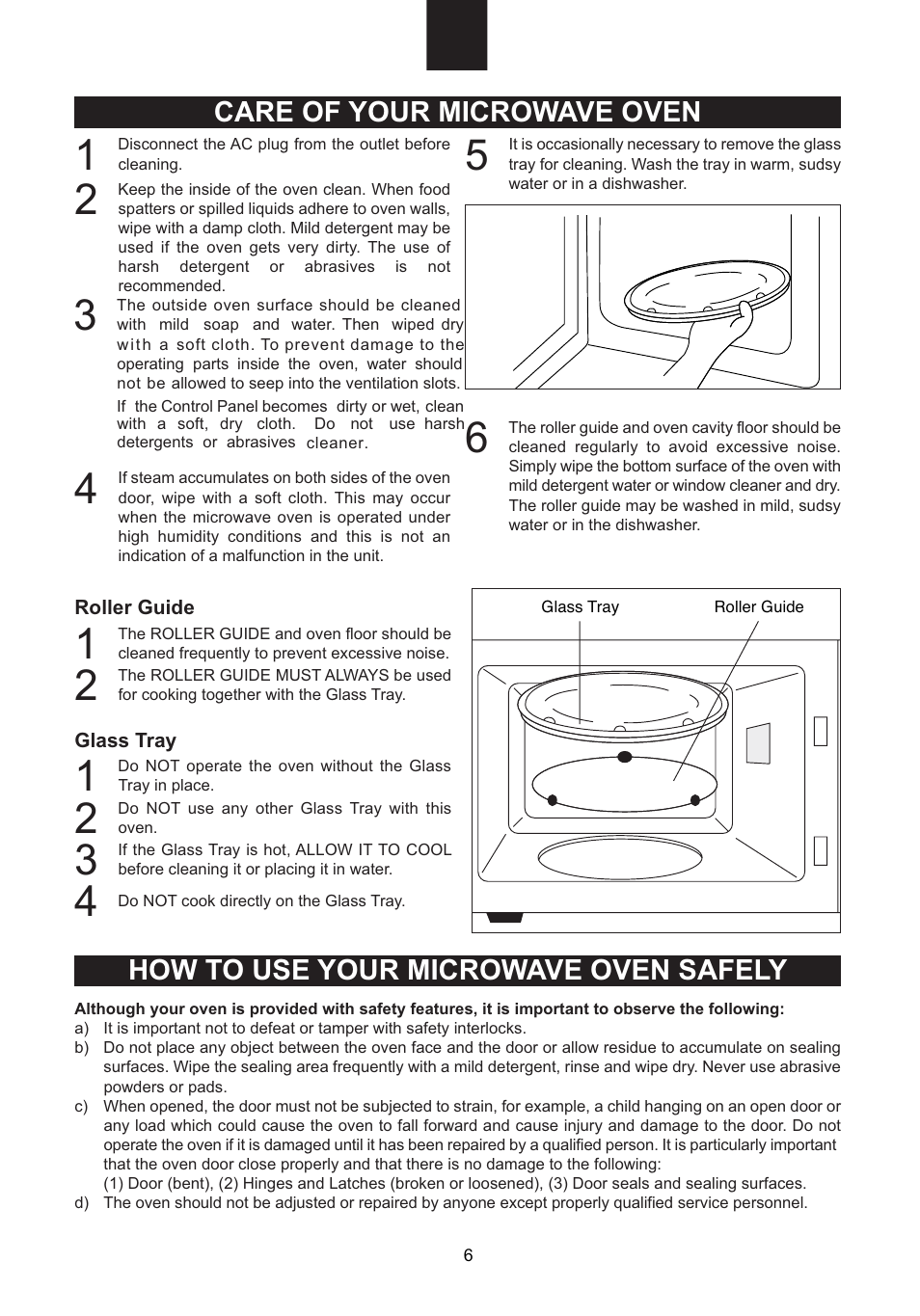 Emerson Radio MW1107B User Manual | Page 7 / 28