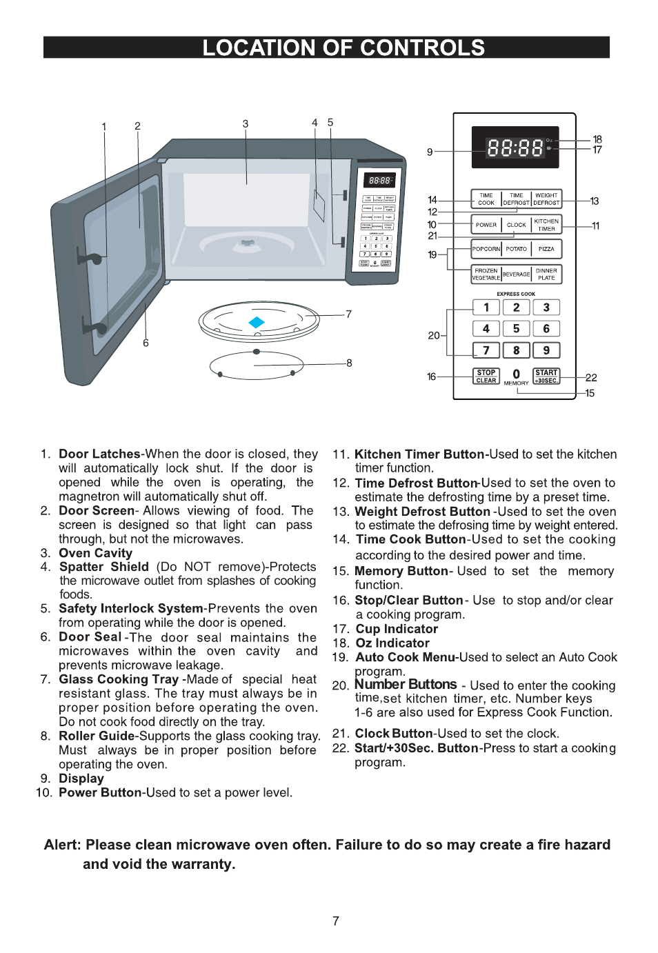 Emerson Radio MW1188W User Manual | Page 8 / 28