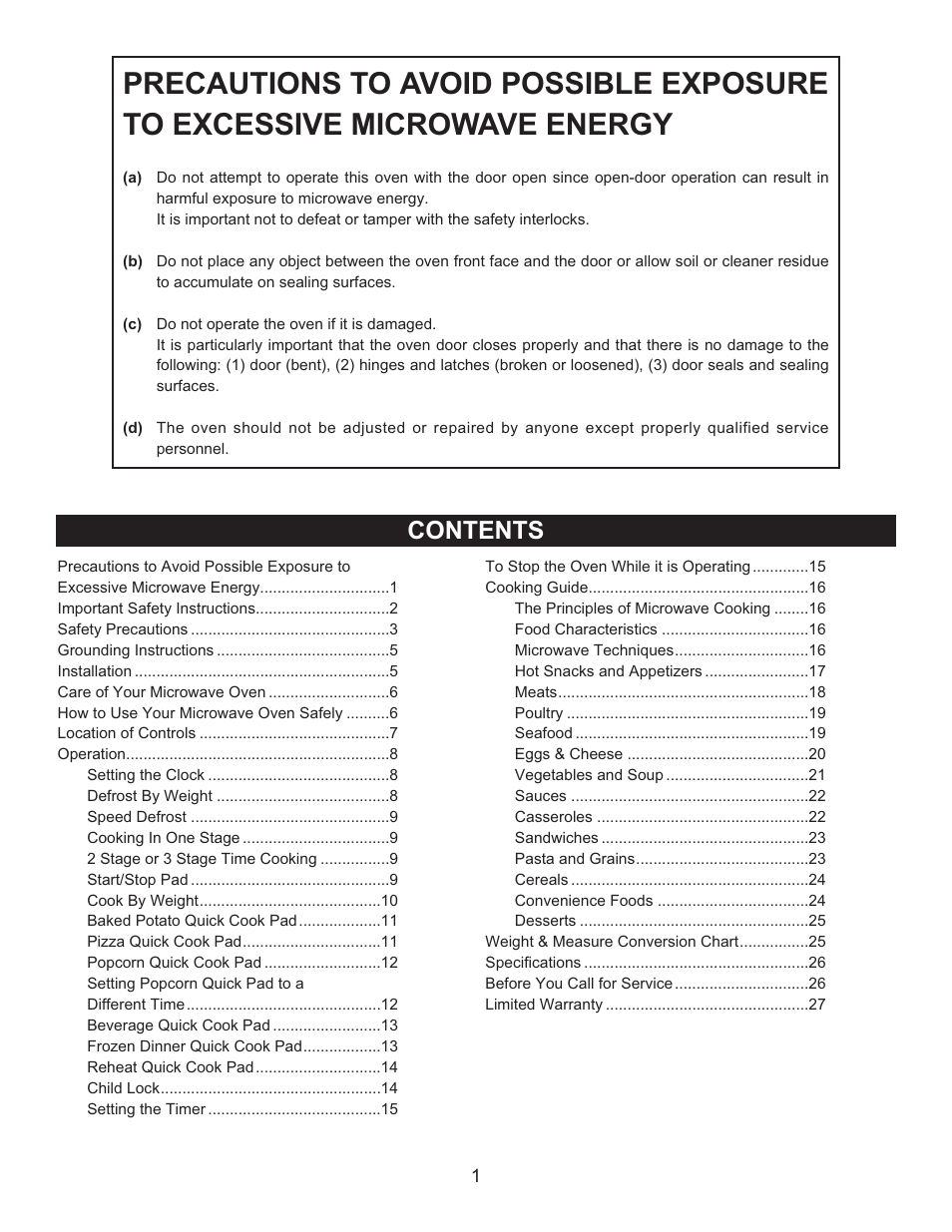 Emerson Radio MW9090SS User Manual | 29 pages