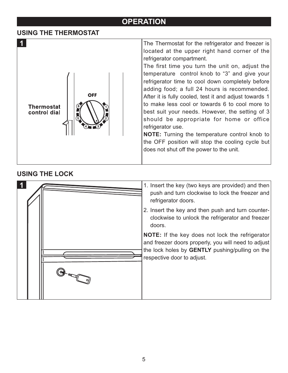 Operation | Emerson Radio CR500 User Manual | Page 5 / 11