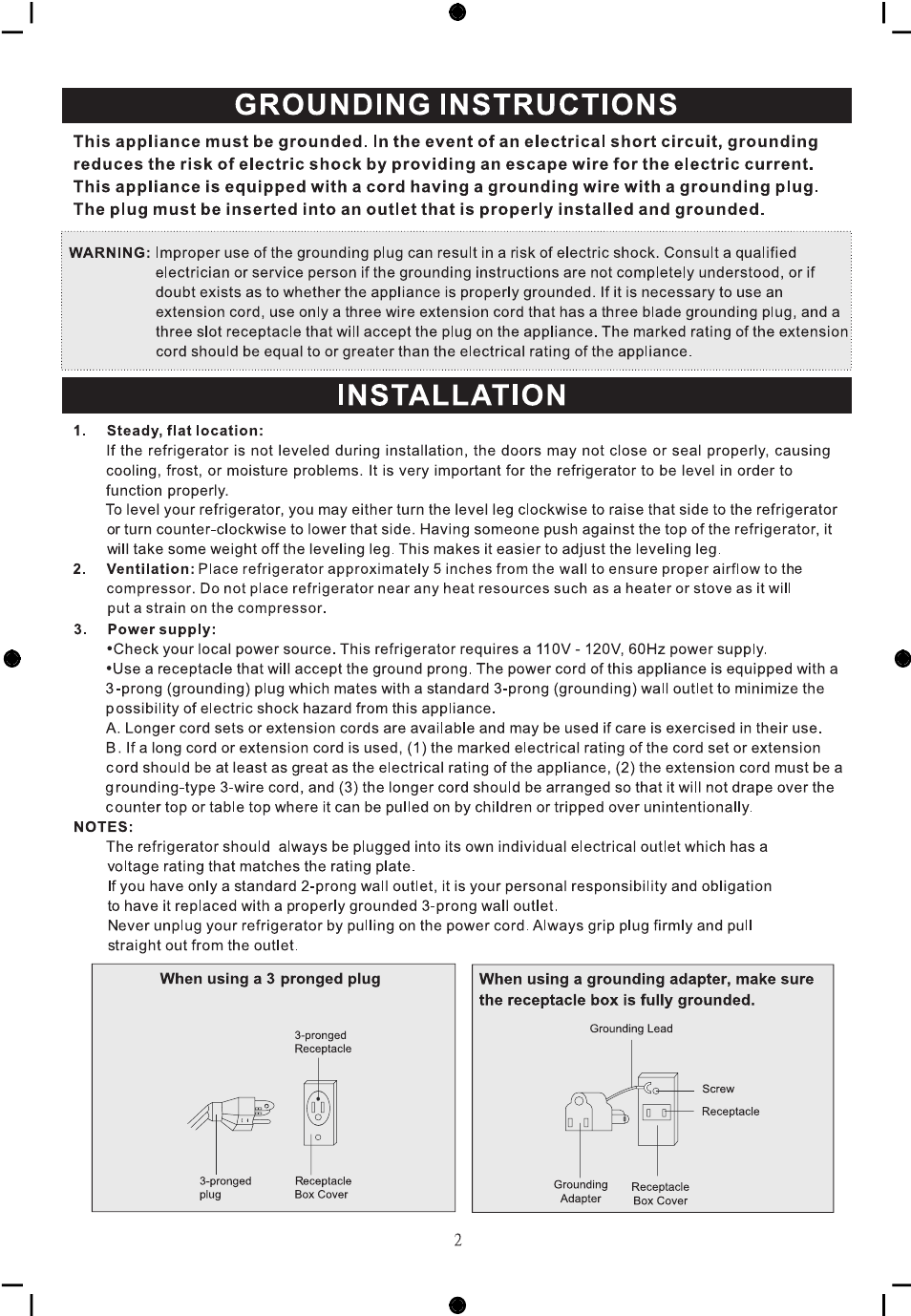 Emerson Radio CR275BSE2 User Manual | Page 4 / 12