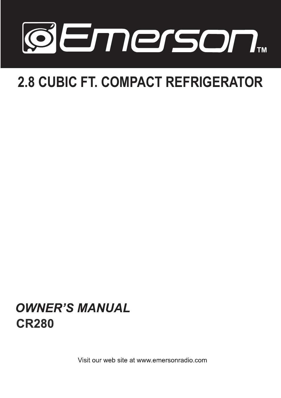 Emerson Radio CR280 User Manual | Page 10 / 11