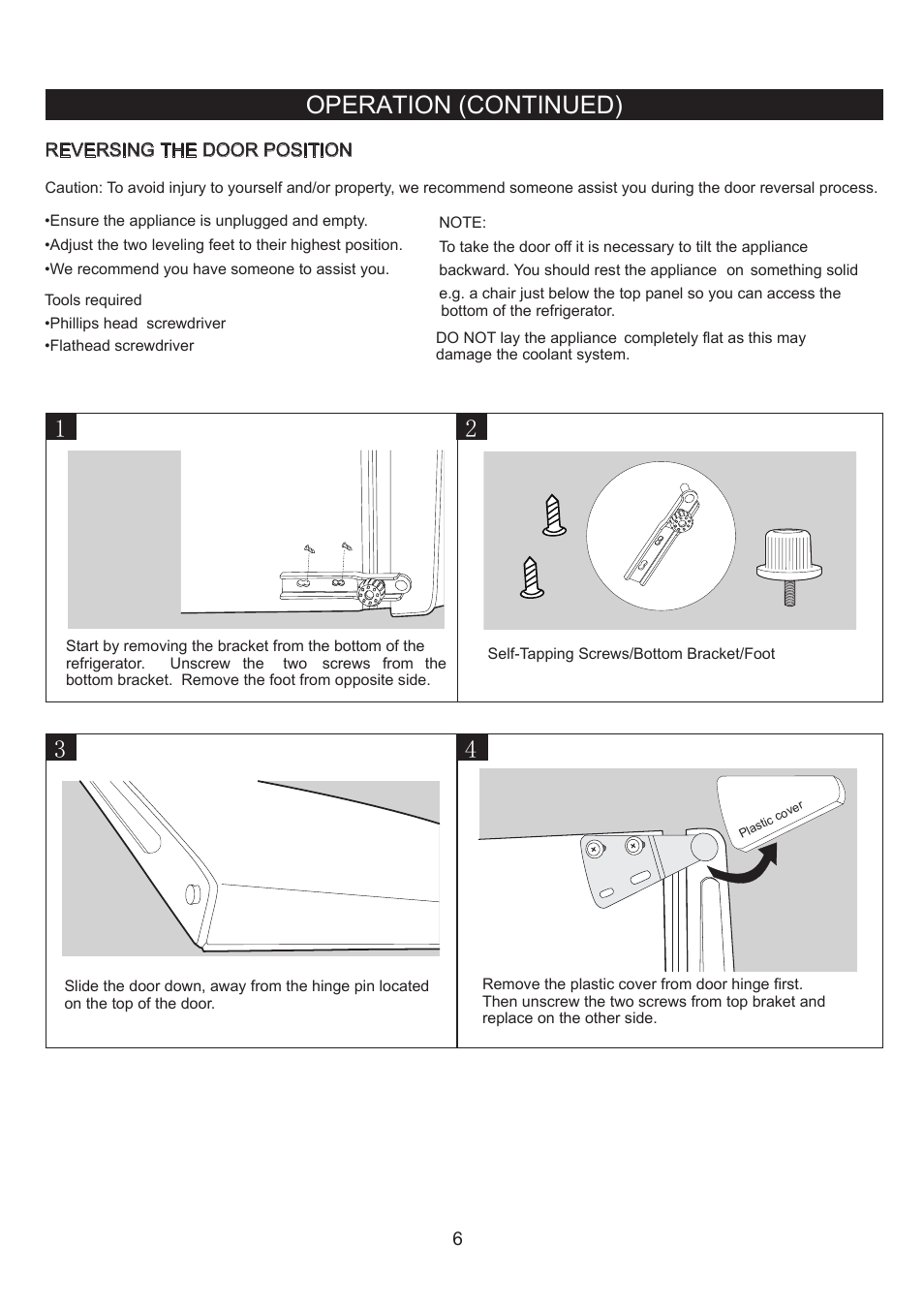 Operation (continued) | Emerson Radio CR280 User Manual | Page 6 / 11