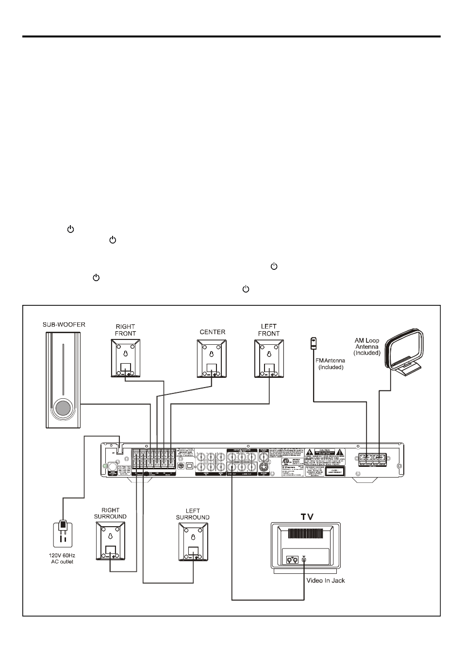 Basi c setup an d co nne ctio ns, Save the carton and all packing materials | Emerson Radio AV400 Quick Start User Manual | Page 2 / 4