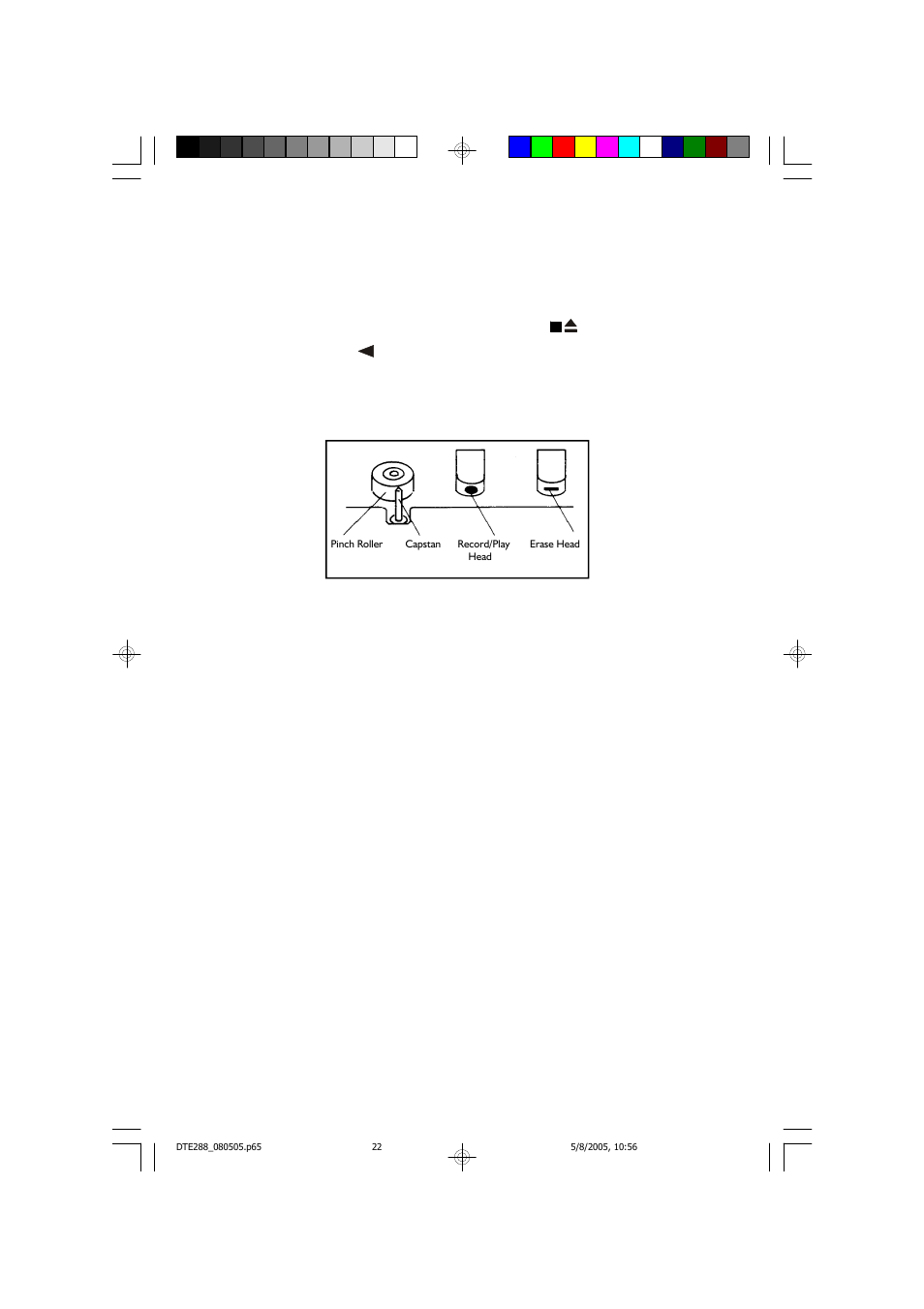 Head cleaning | Emerson Radio DTE288 User Manual | Page 23 / 27