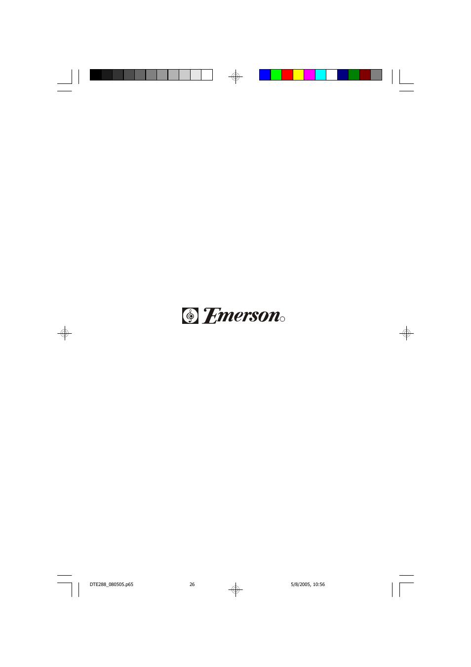 Emerson Radio DTE288 User Manual | Page 27 / 27