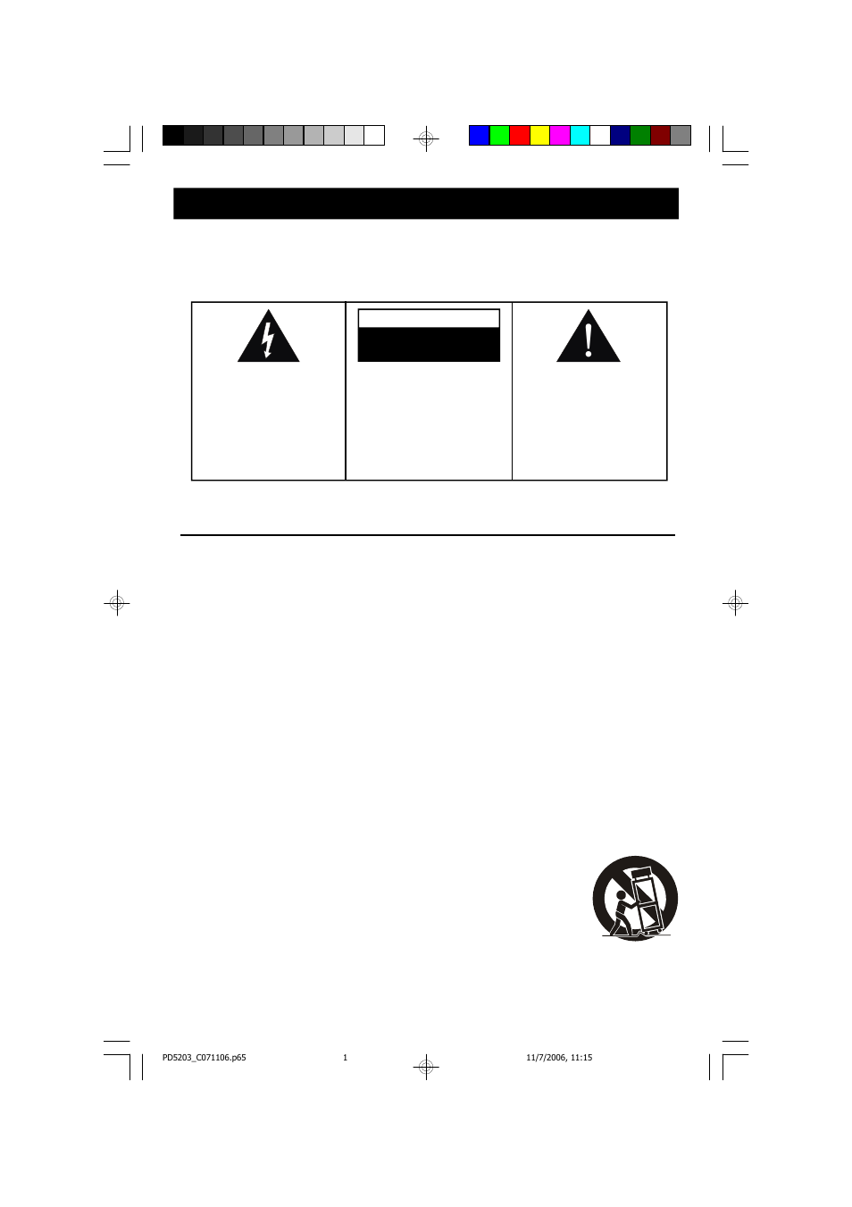 Important safety instructions | Emerson Radio PD5203 User Manual | Page 2 / 19