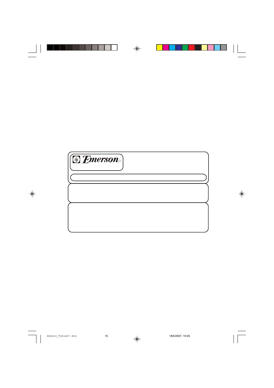 Care of cabinets | Emerson Radio PD6810 User Manual | Page 16 / 18