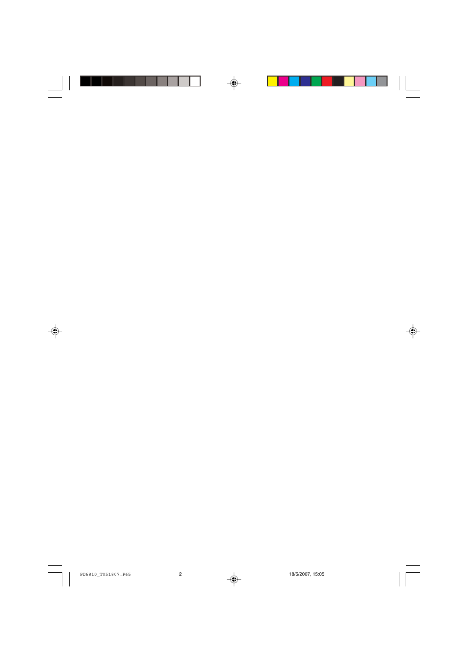 Emerson Radio PD6810 User Manual | Page 3 / 18