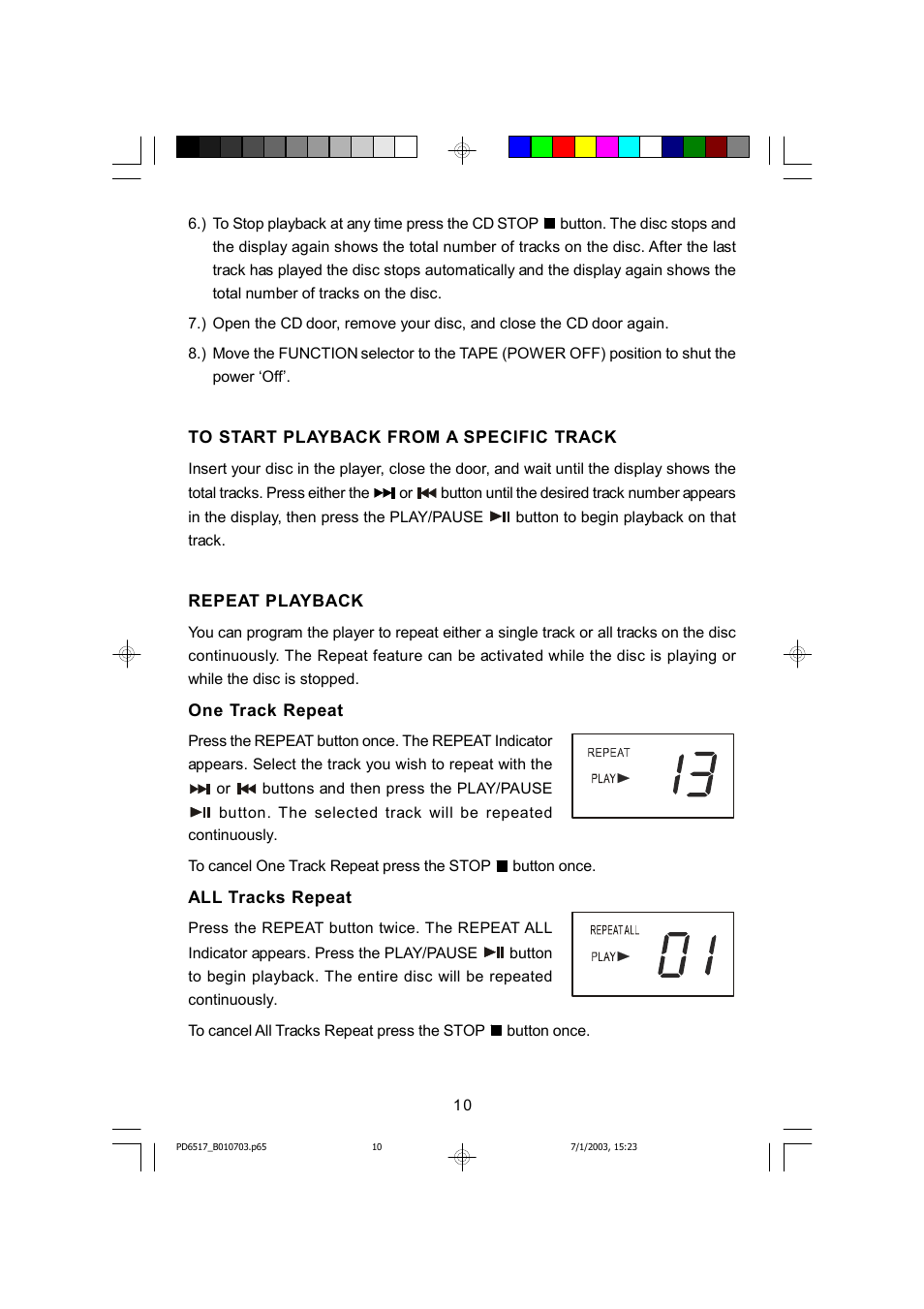 Emerson Radio SB266 User Manual | Page 11 / 22