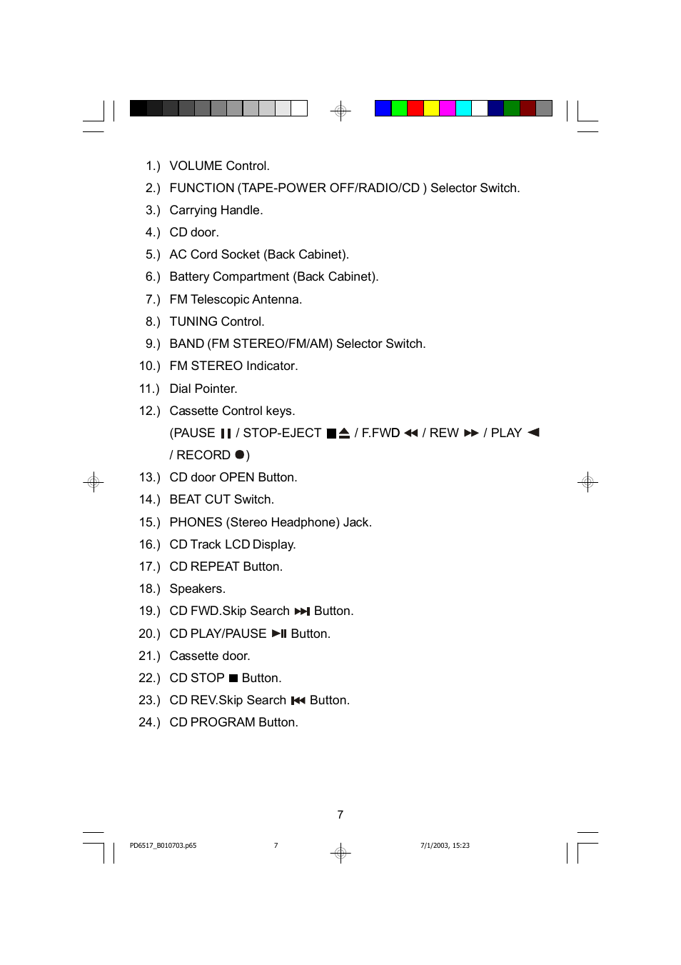 Emerson Radio SB266 User Manual | Page 8 / 22