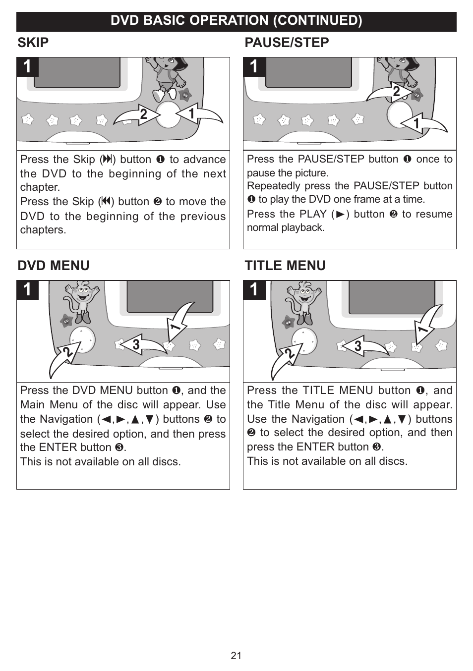 Emerson Radio DTE321 User Manual | Page 22 / 31