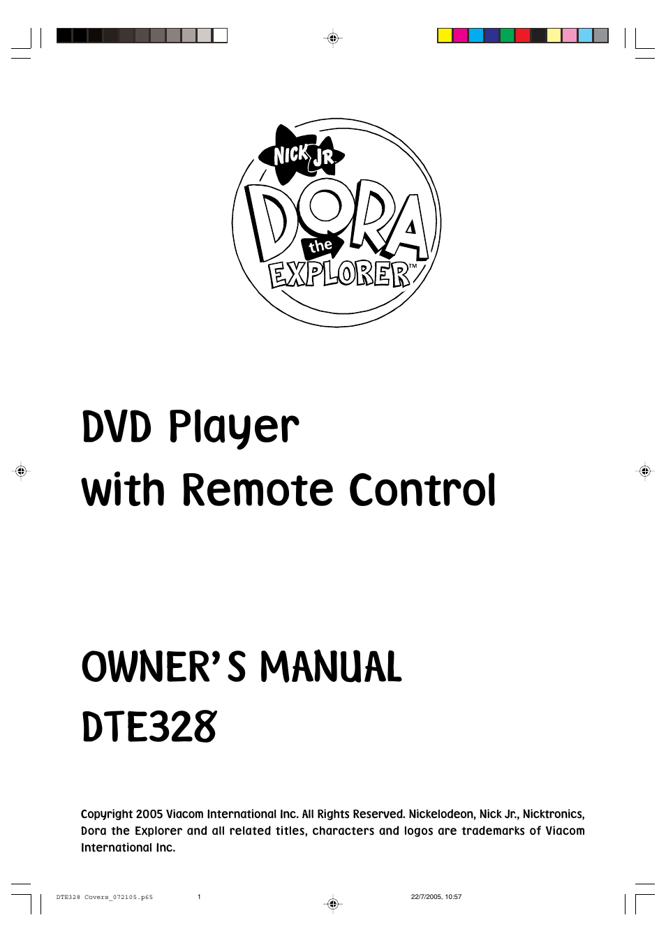 Emerson Radio DTE328 User Manual | 35 pages