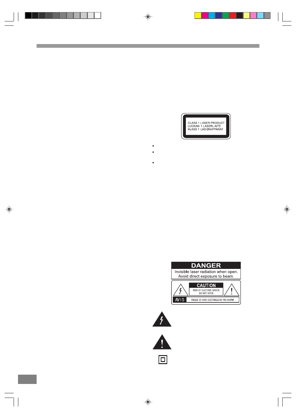 Welcome, Warning | Emerson Radio DTE328 User Manual | Page 2 / 35