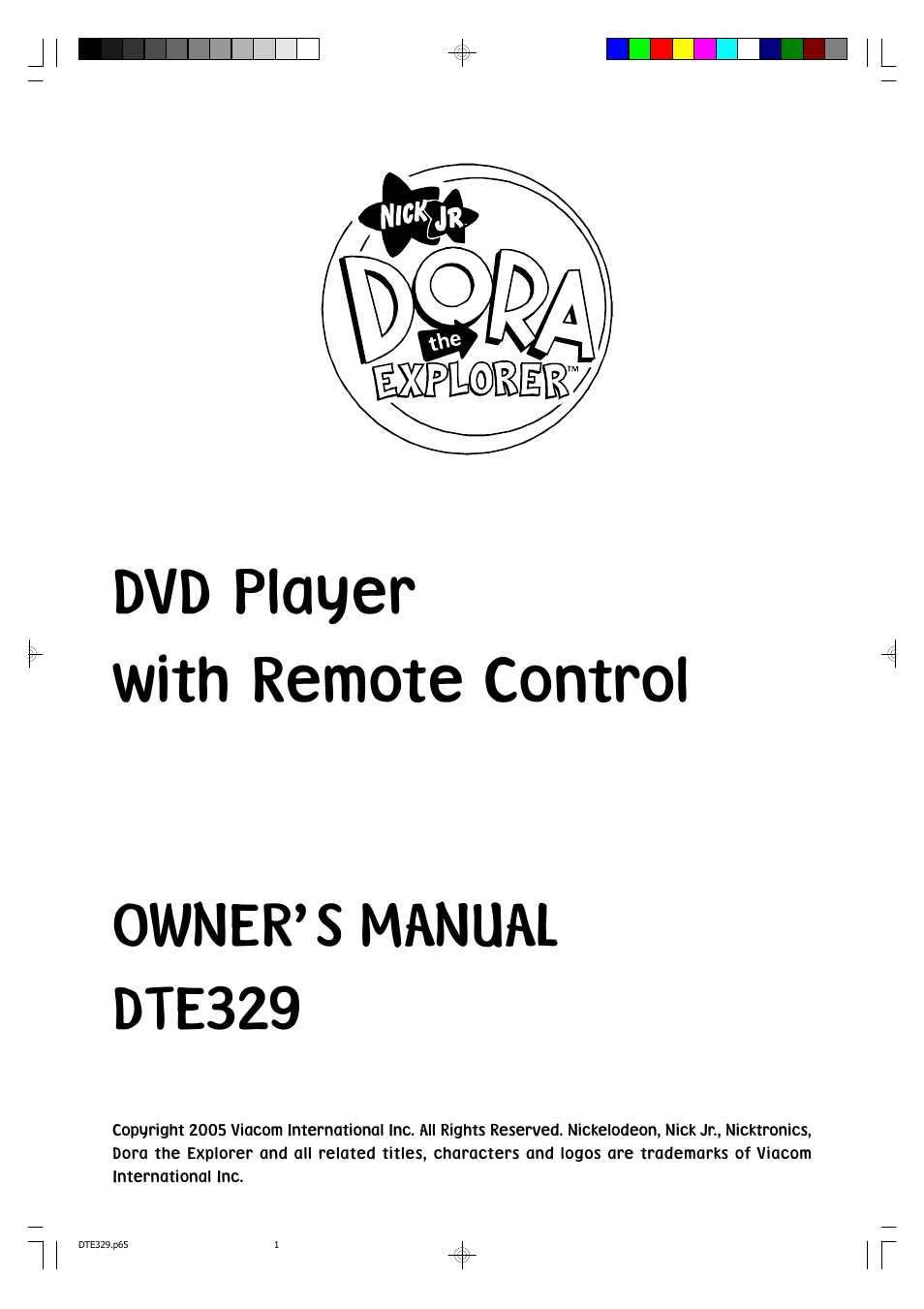 Emerson Radio DTE329 Part 1 User Manual | 25 pages