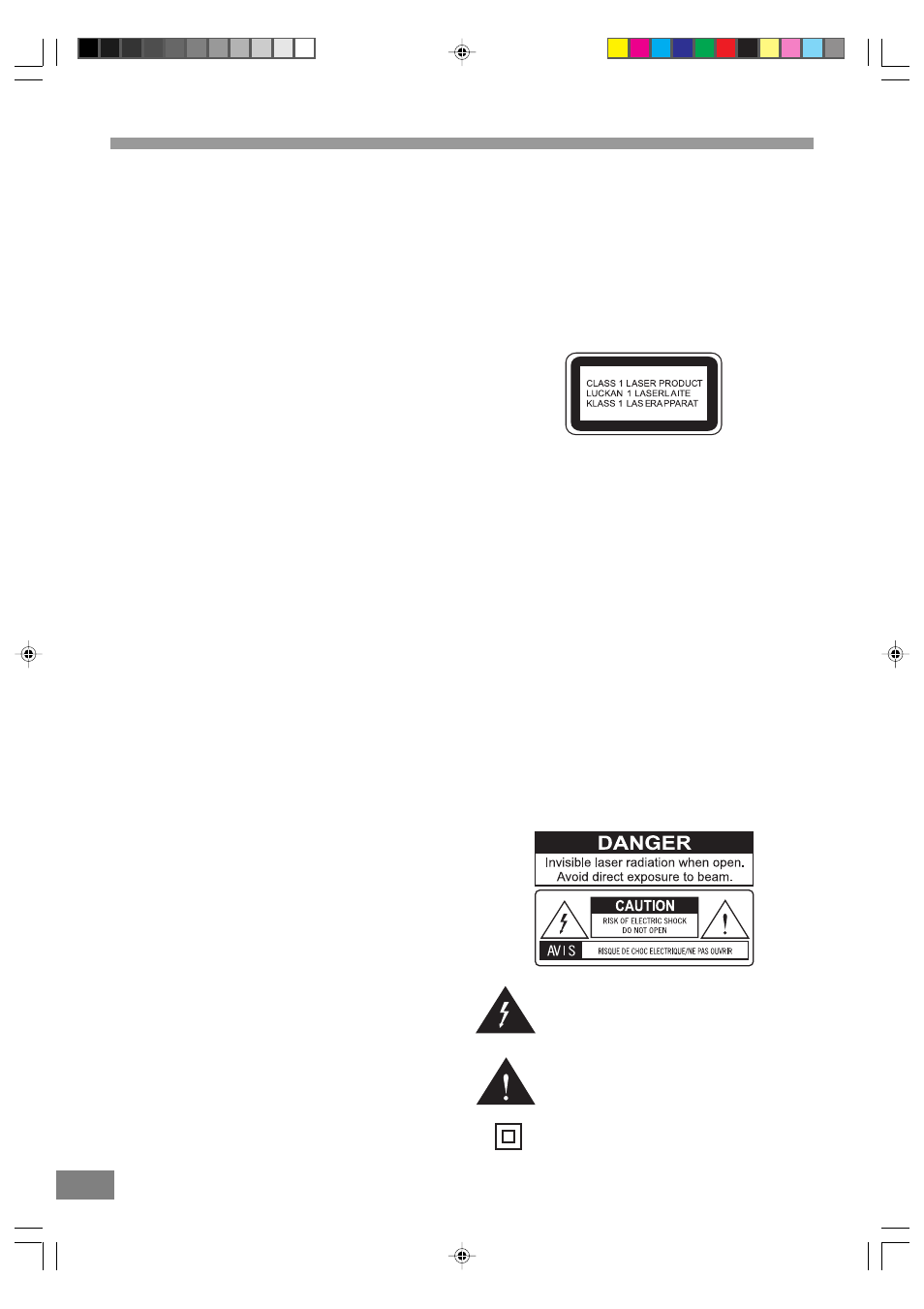 Welcome, Warning | Emerson Radio DTE329 Part 1 User Manual | Page 2 / 25