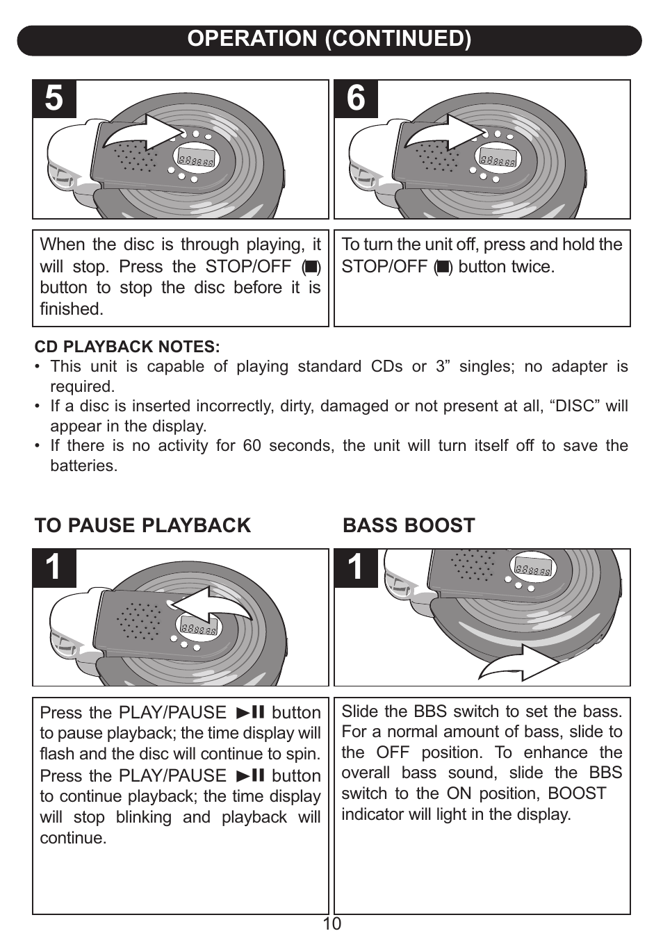 Emerson Radio DTE515 User Manual | Page 11 / 21