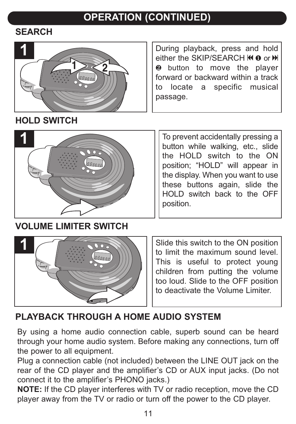 Emerson Radio DTE515 User Manual | Page 12 / 21