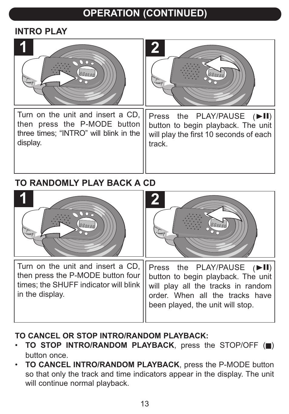 Emerson Radio DTE515 User Manual | Page 14 / 21