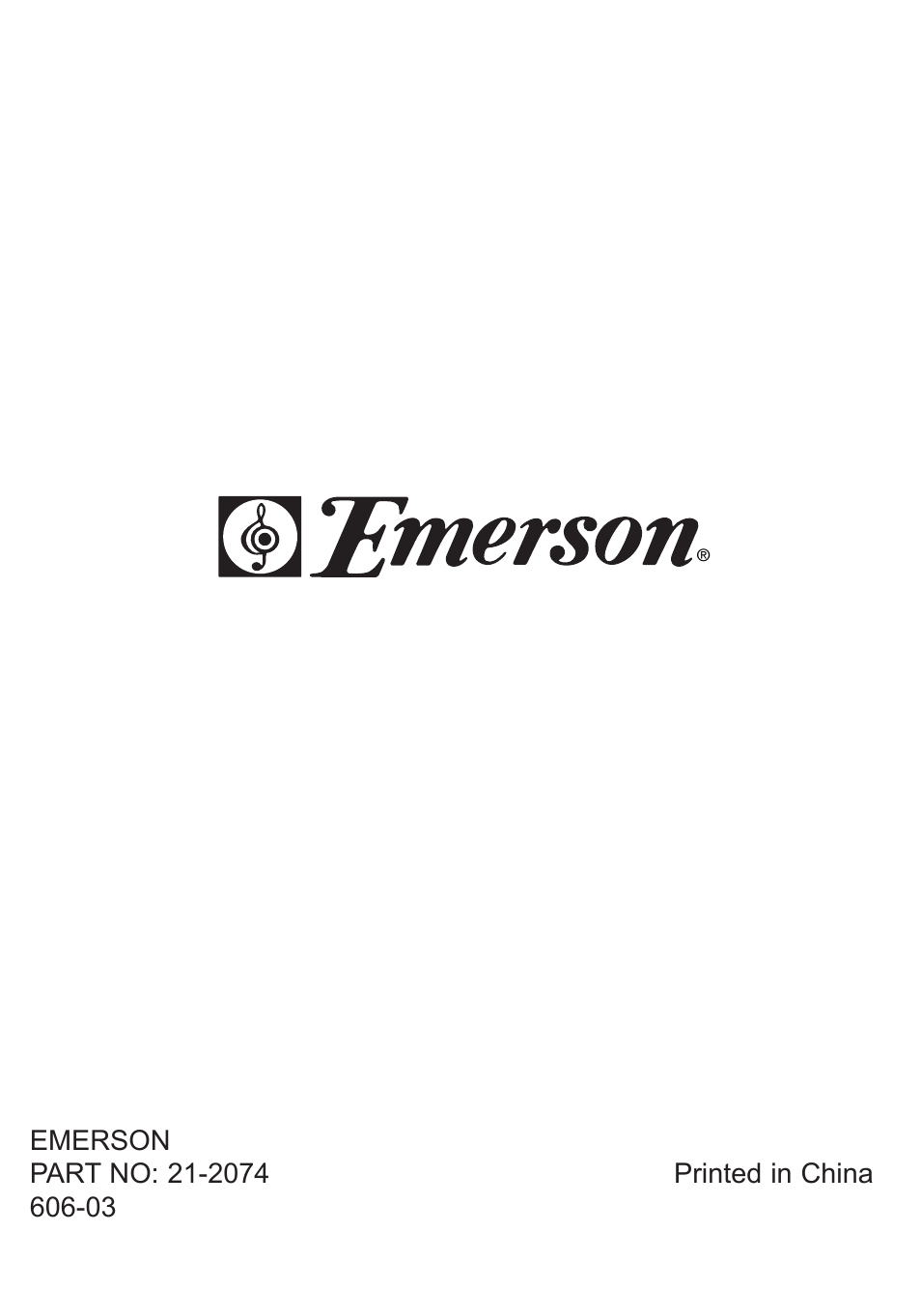 Emerson Radio DTE515 User Manual | Page 21 / 21