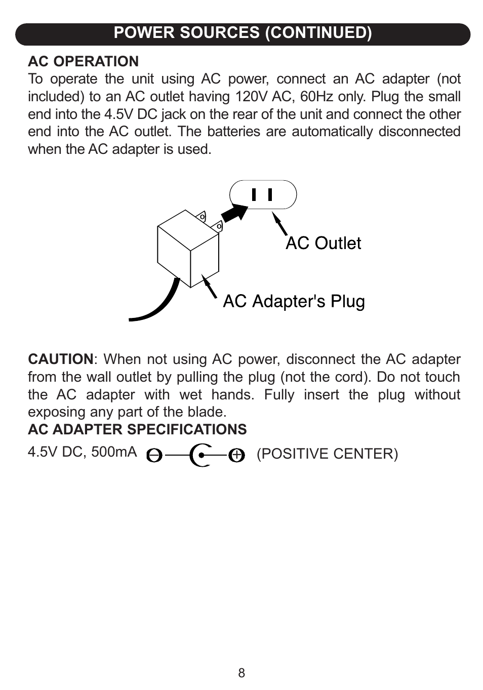 Emerson Radio DTE515 User Manual | Page 9 / 21