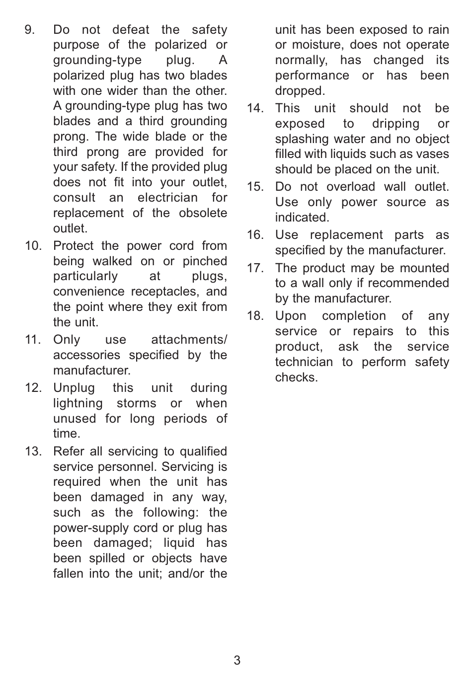 Emerson Radio DTE516 User Manual | Page 4 / 22
