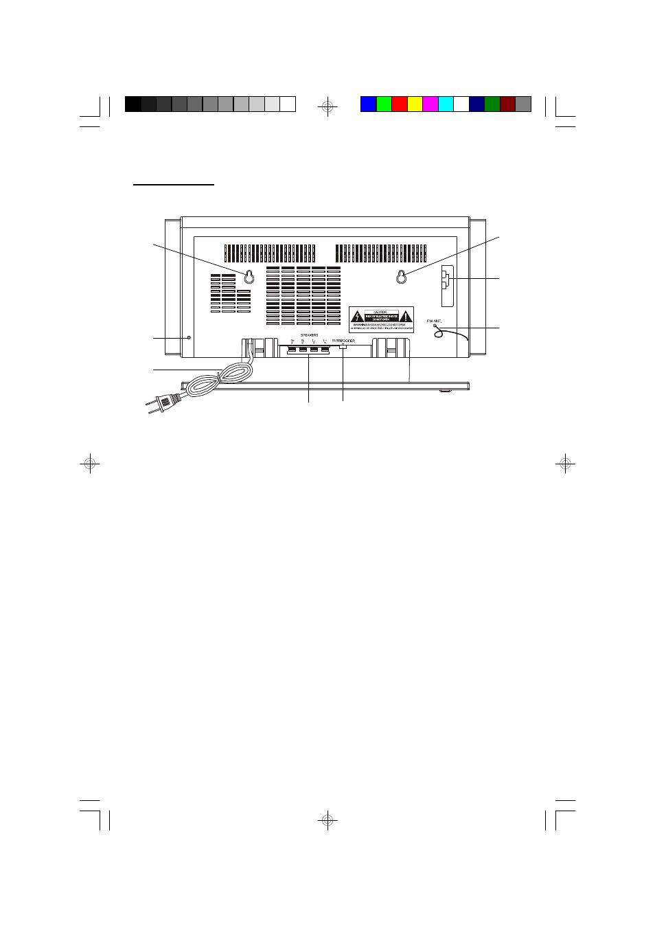 Back panel | Emerson Radio ES1065 User Manual | Page 14 / 44