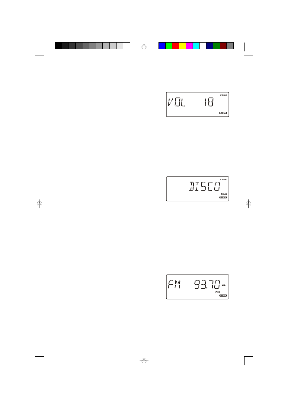 Volume controls, Eq button (electronic preset equalizer), Fm st/mono button (remote control only) | Emerson Radio ES1065 User Manual | Page 17 / 44