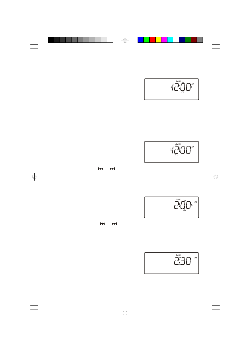 Setting the clock | Emerson Radio ES1065 User Manual | Page 19 / 44