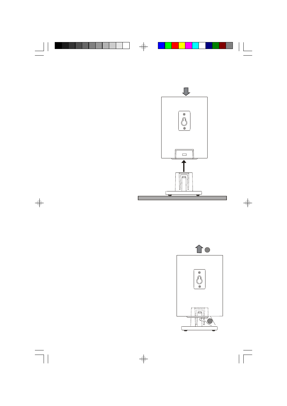 Attaching the speaker pedestal stand | Emerson Radio ES1065 User Manual | Page 7 / 44