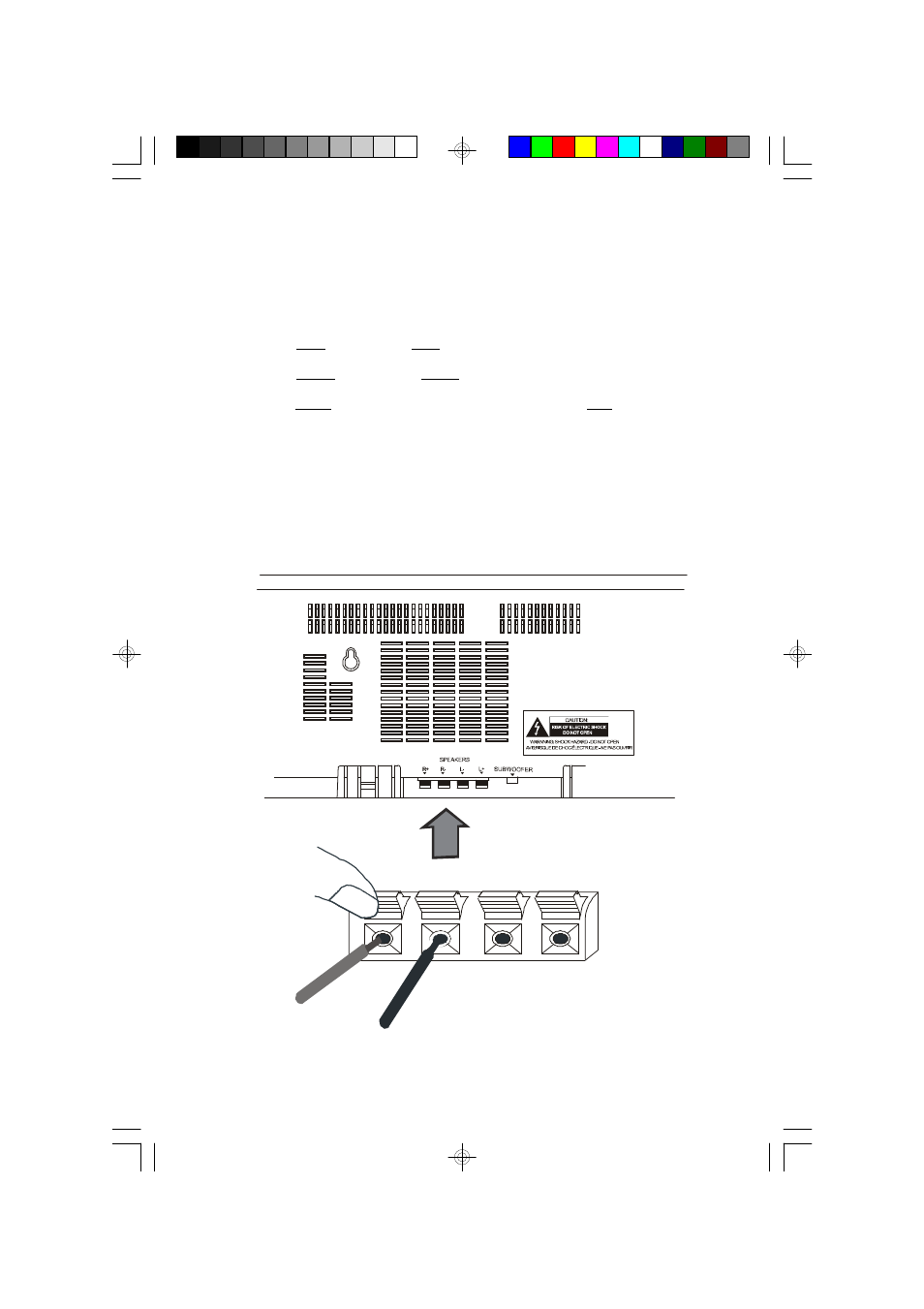 Connecting the speakers | Emerson Radio ES1065 User Manual | Page 9 / 44