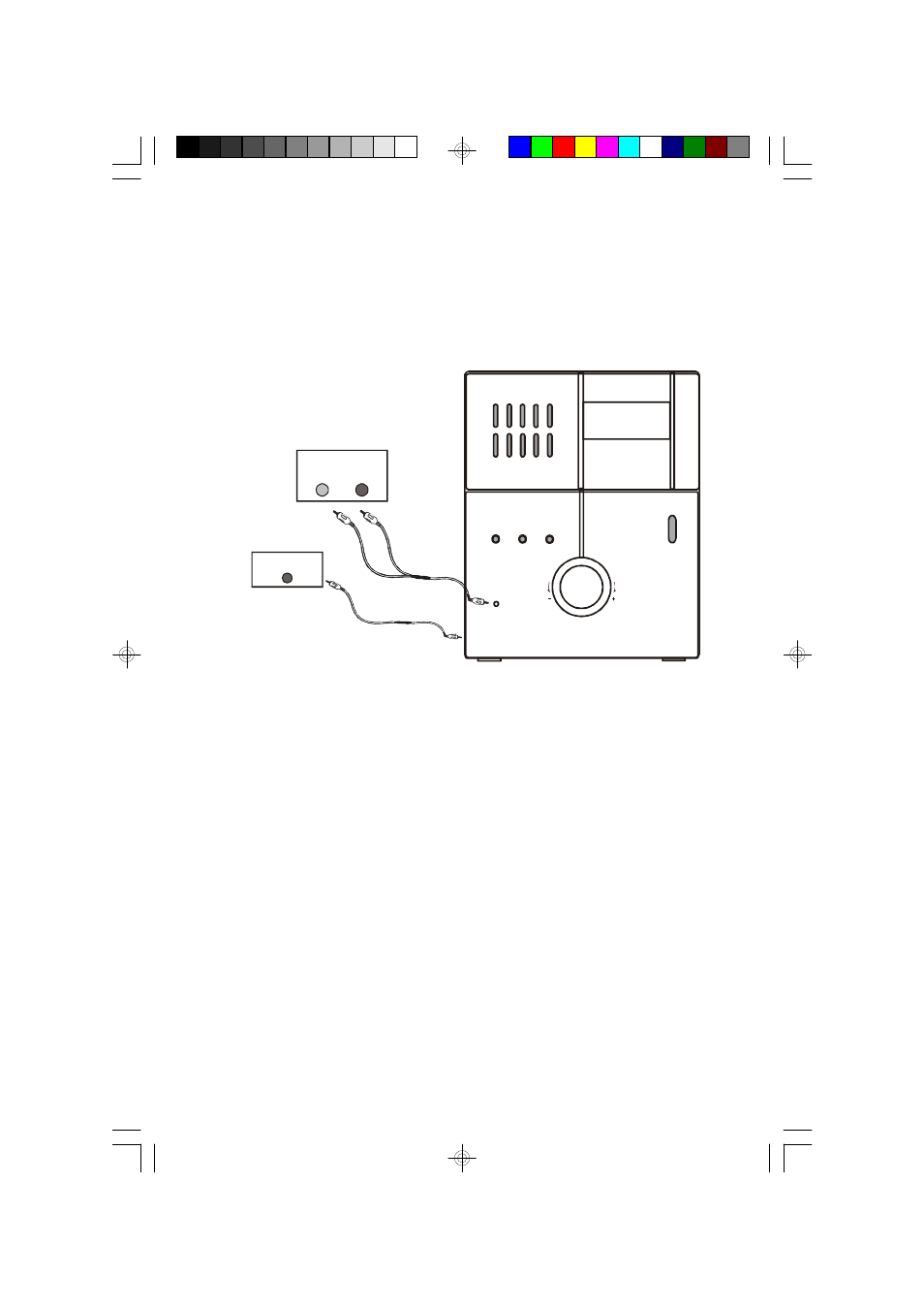 Auxiliary source connections, Protect your furniture | Emerson Radio ES25 User Manual | Page 9 / 36