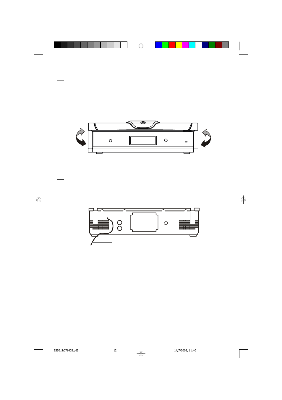 1 2 antenna information | Emerson Radio ES50 User Manual | Page 13 / 25
