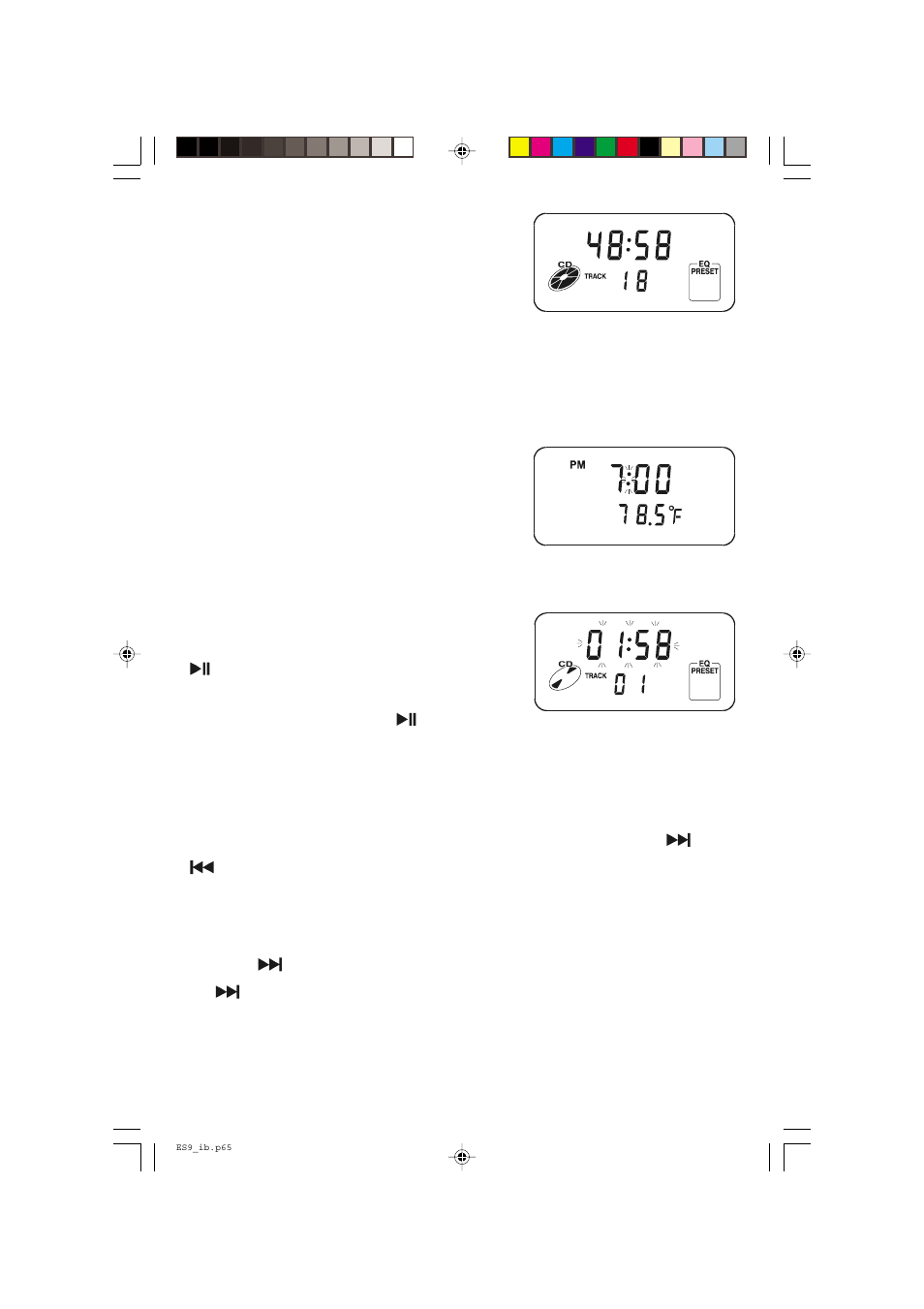 Emerson Radio ES9 User Manual | Page 13 / 34