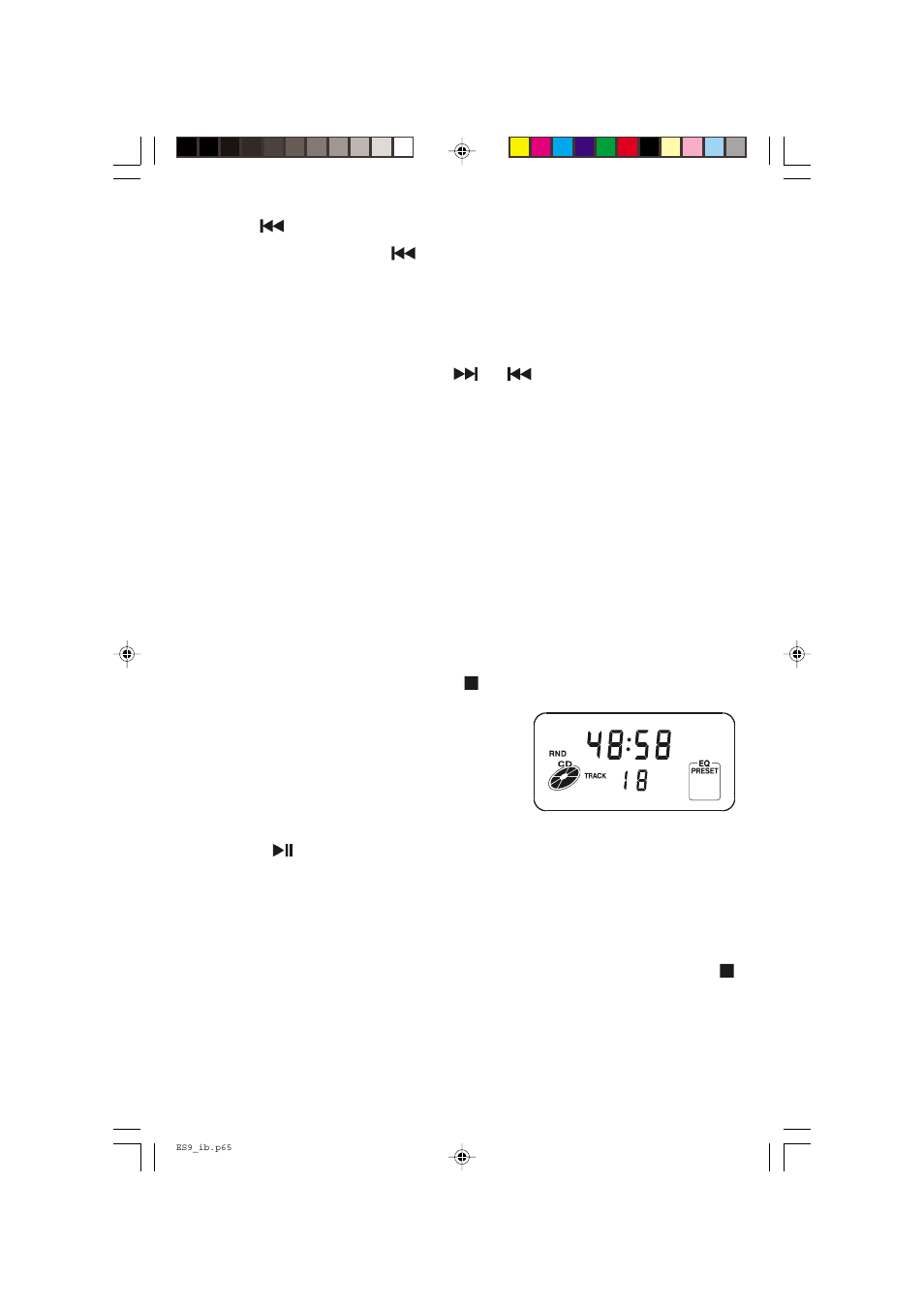 Emerson Radio ES9 User Manual | Page 14 / 34