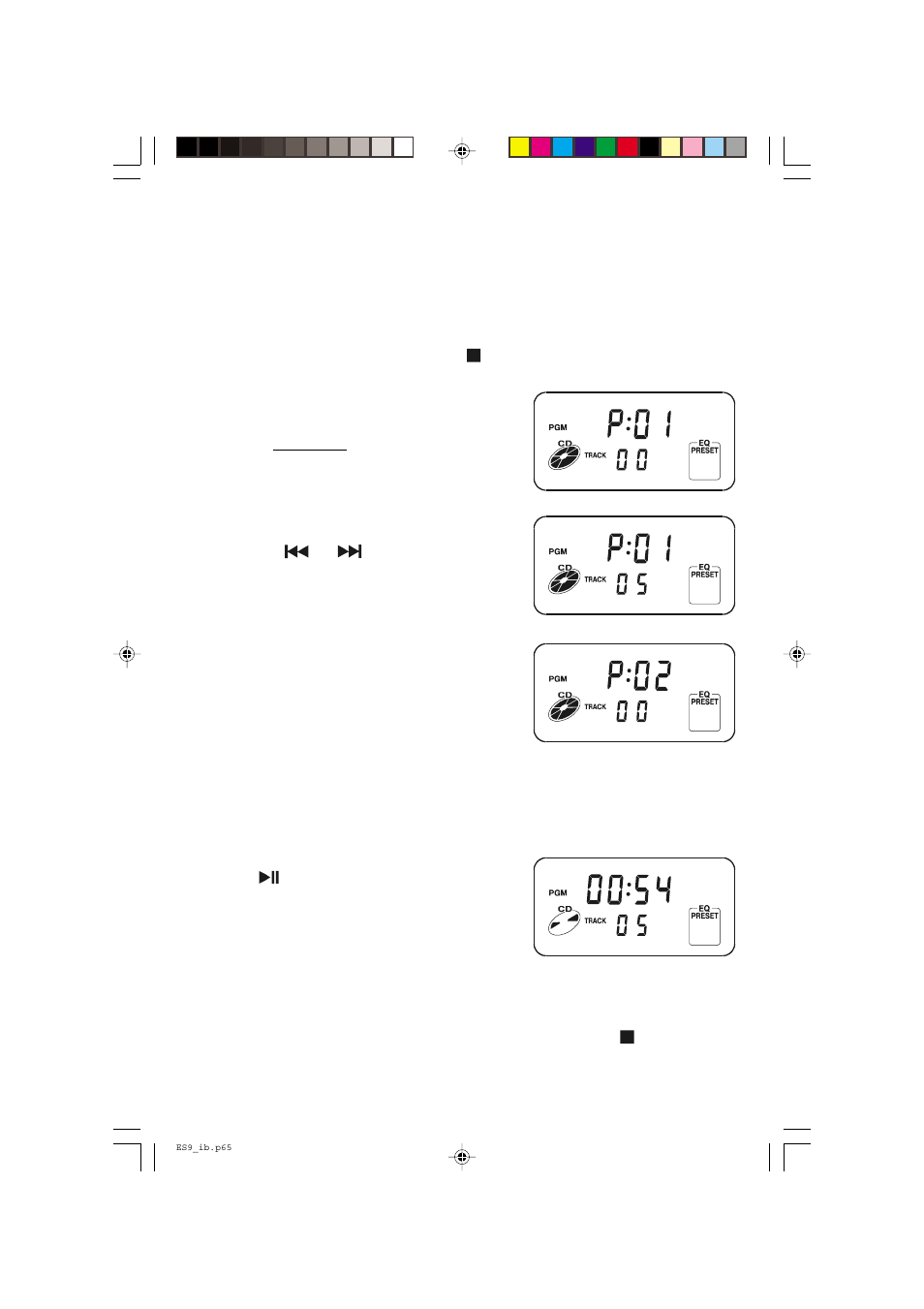 Emerson Radio ES9 User Manual | Page 15 / 34